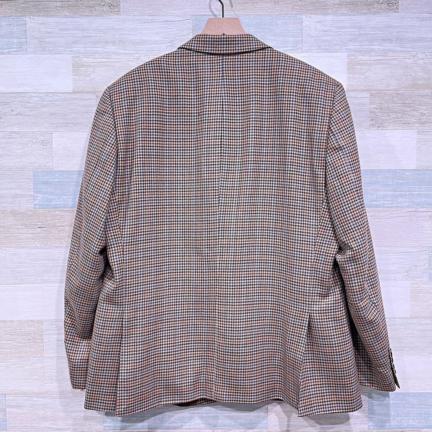 Savile Row Saville Row Wool Tweed Sport Coat Brown Mens 46R Size 46R - 5 Thumbnail