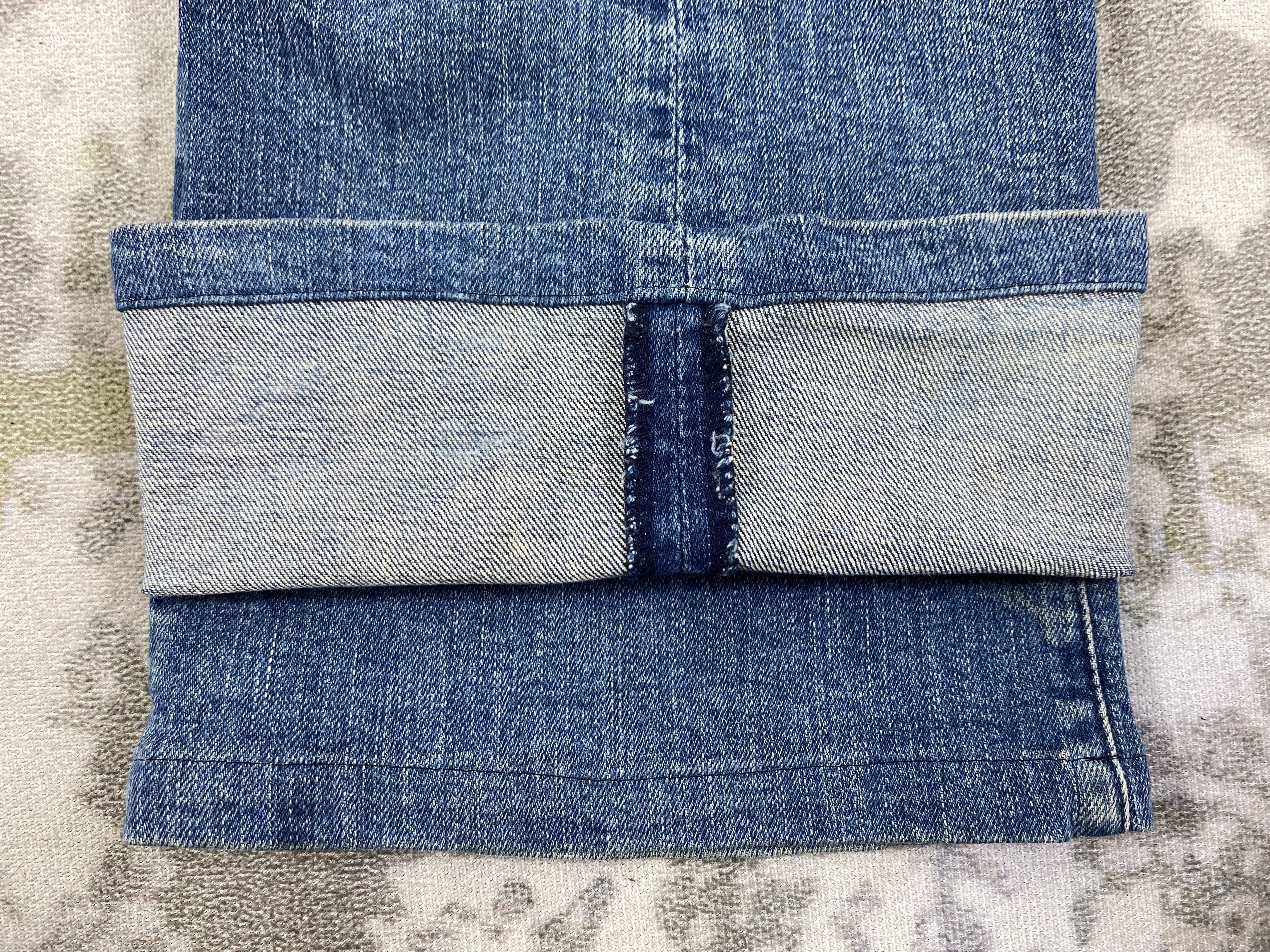 Le Grande Bleu (L.G.B.) Vintage japanese LGB style Jeans 33x31.5 - JN2982 Size US 33 - 11 Thumbnail