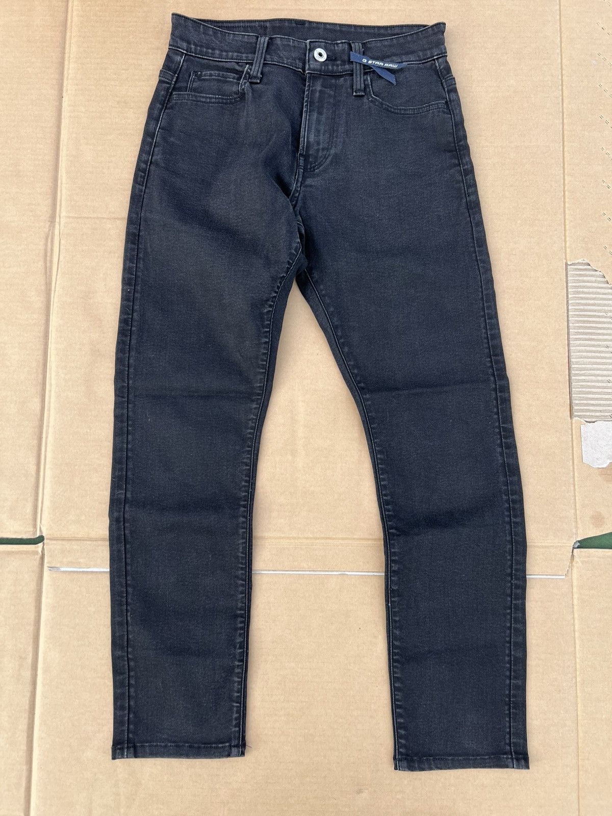 G-Star G-Star Raw Denim Black Jeans Size US 27 - 1 Thumbnail