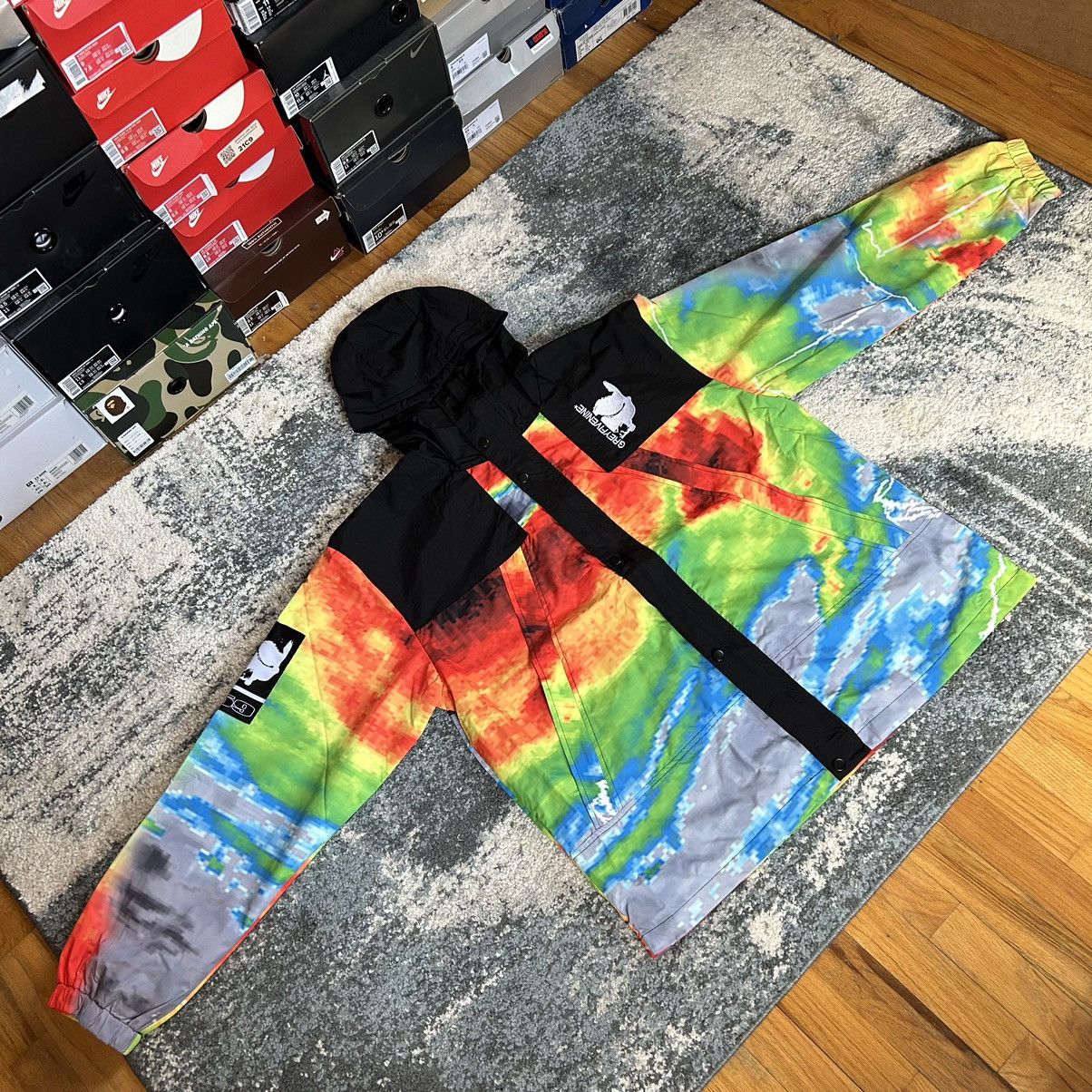 Fuck The Population × G59 Records G*59 DOPPLER RADAR STORM SHELL WiNDBREAKER MOUNTAiN JACKET Size US XL / EU 56 / 4 - 7 Thumbnail