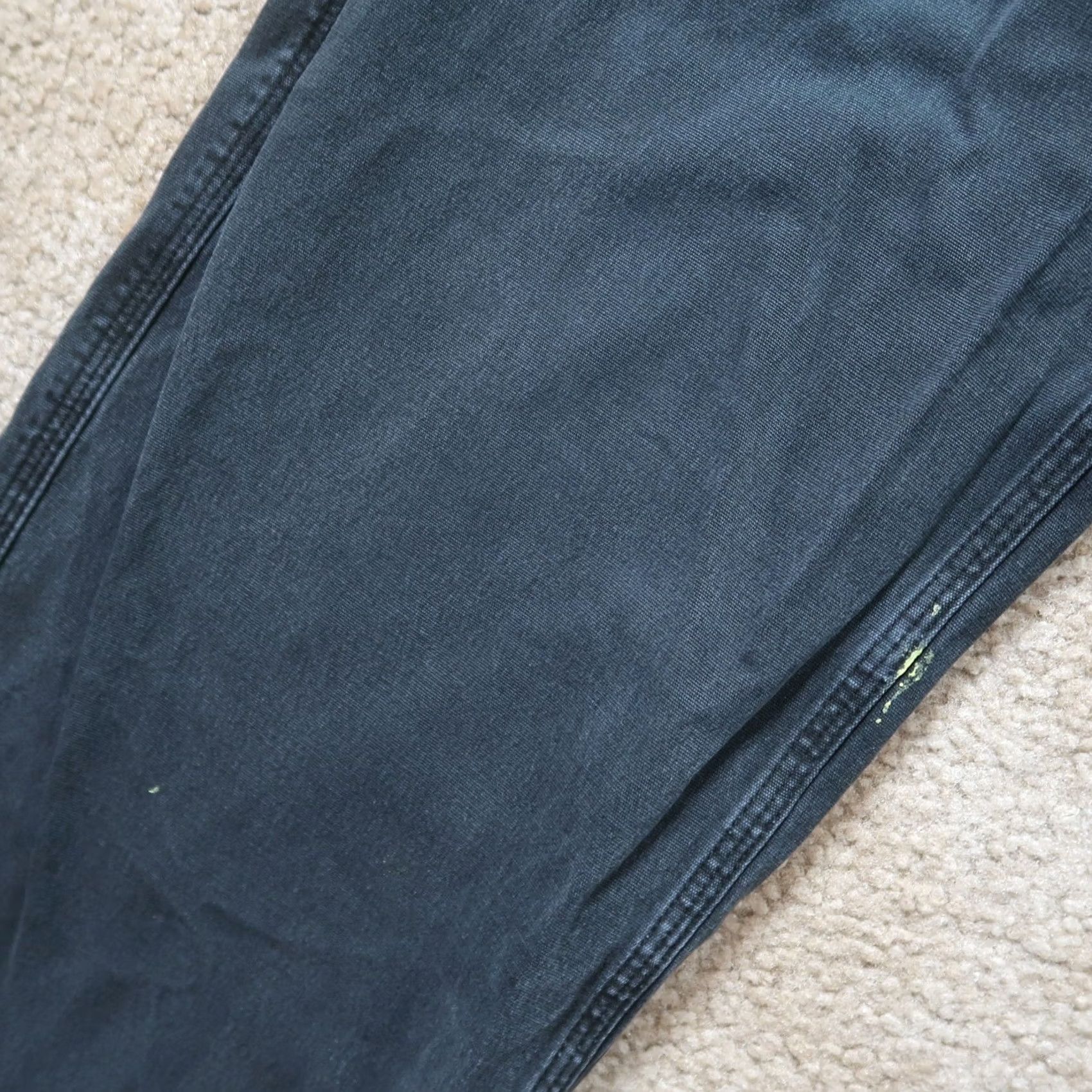 Vintage Duluth Cargo Pants Men 38x34 36x32 Black Workwear Straight Leg 5-Pocket Canvas Cotton Blend Belt Loops Relaxed Vintage No (36) Size US 36 / EU 52 - 3 Thumbnail