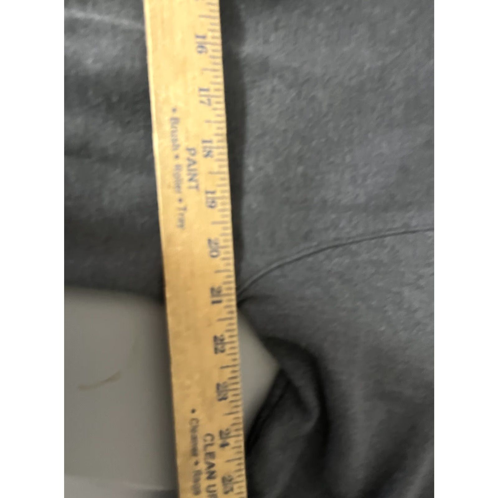 Champion Champion Powerblend Hoodie Men M Gray Solid Fleece Hooded Pullover Crew Neck Pouch Logo Gym Training Mens Size US M / EU 48-50 / 2 - 5 Thumbnail