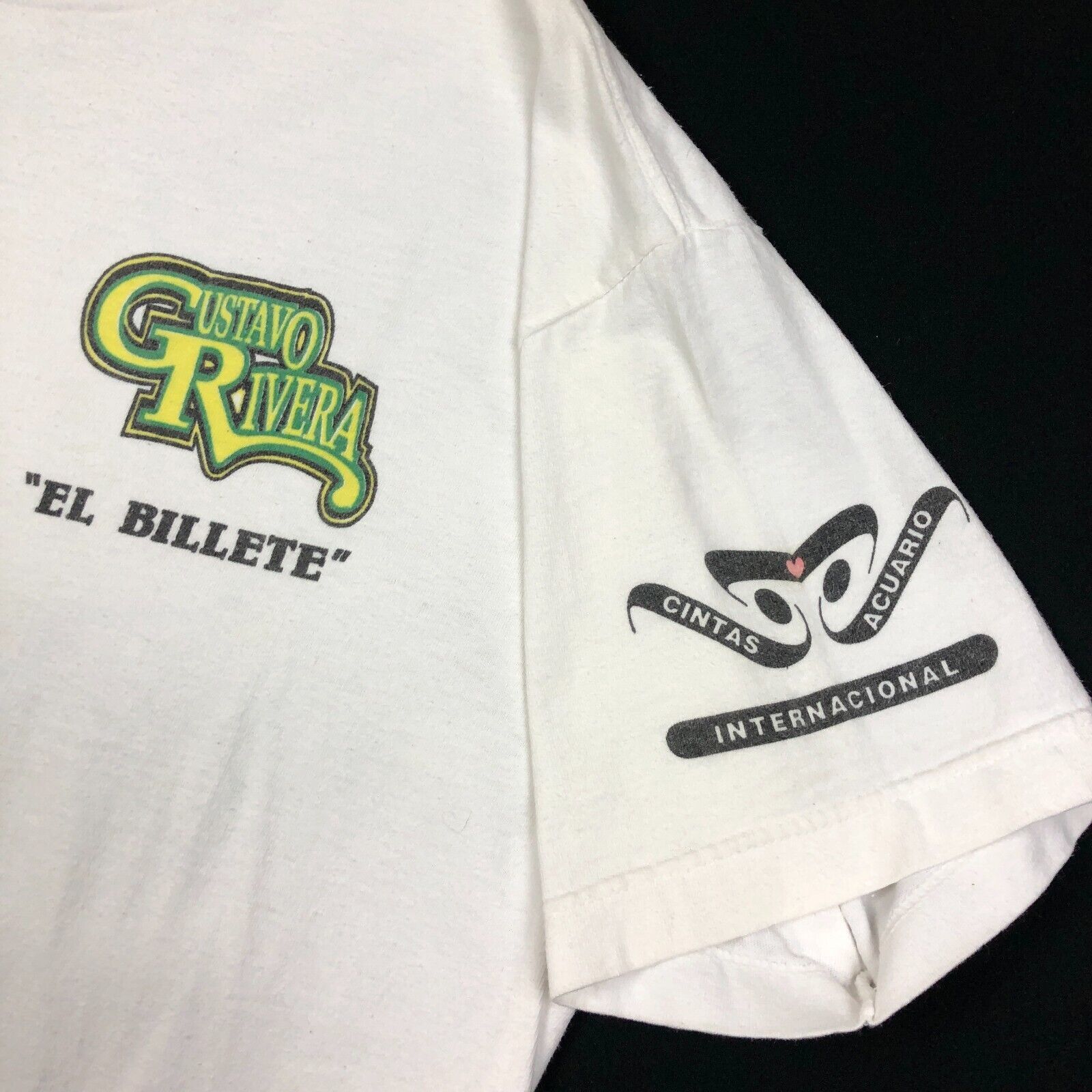Vintage Gustavo Rivera El Billete Concert Tour Merch Tee Size Large Size US L / EU 52-54 / 3 - 4 Thumbnail
