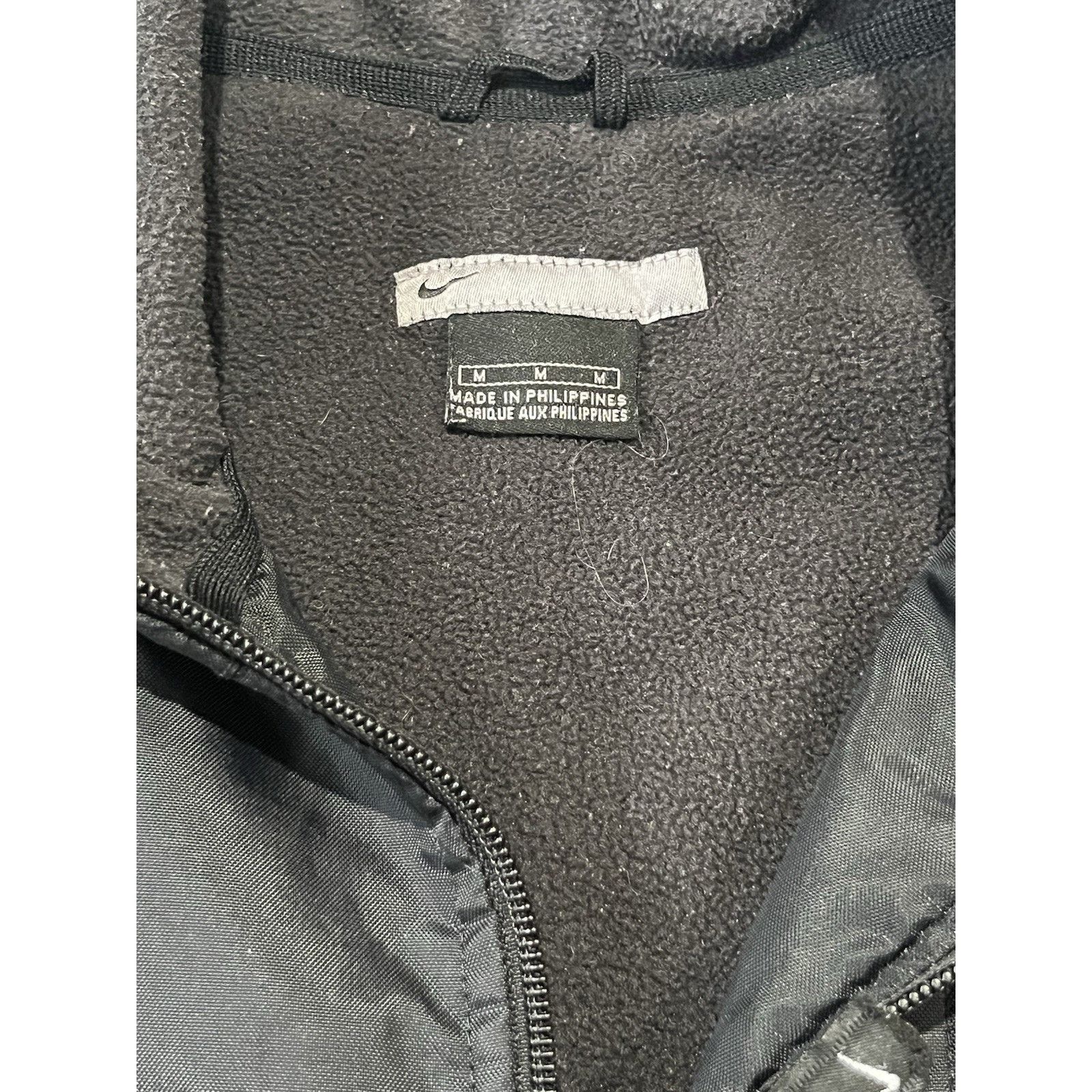 Nike Vintage Nike Jacket Men's Size Med Black Zip Gray Tag Y2K Size US M / EU 48-50 / 2 - 5 Thumbnail