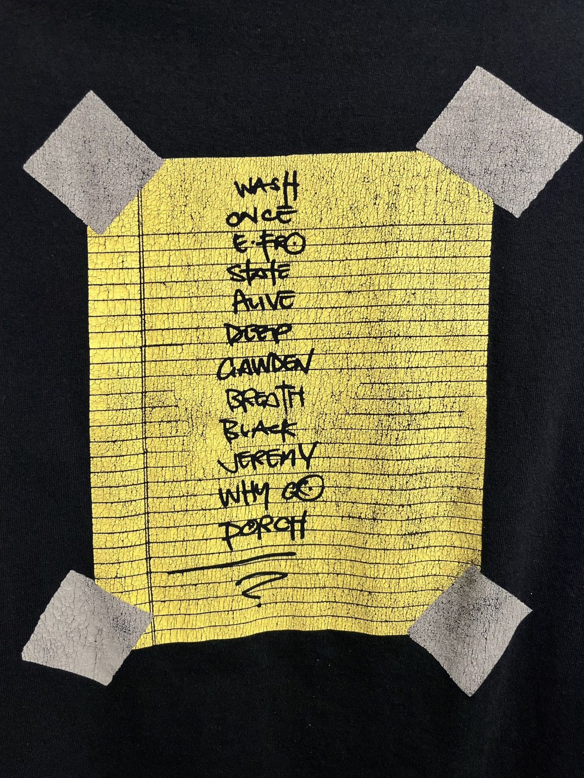Band Tees Vintage 00s Pearl Jam Alive Stickman Rock Band T-Shirt Size US M / EU 48-50 / 2 - 12 Thumbnail