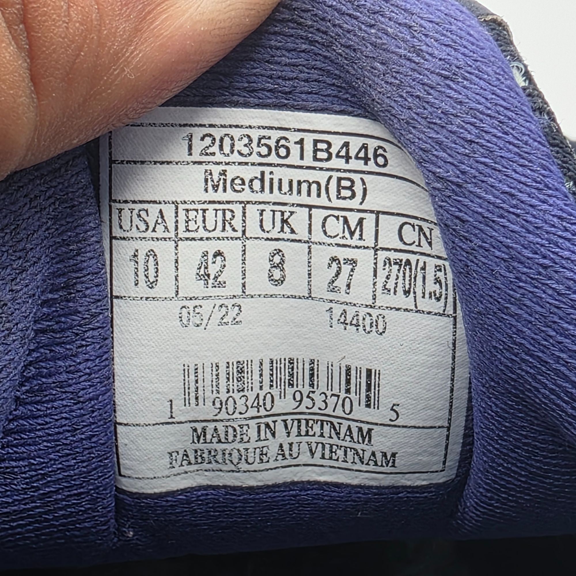 Brooks Brooks Ghost 14 Womens Size 10 Purple Peacoat Yucca Athletic Size US 10 / IT 40 - 6 Thumbnail