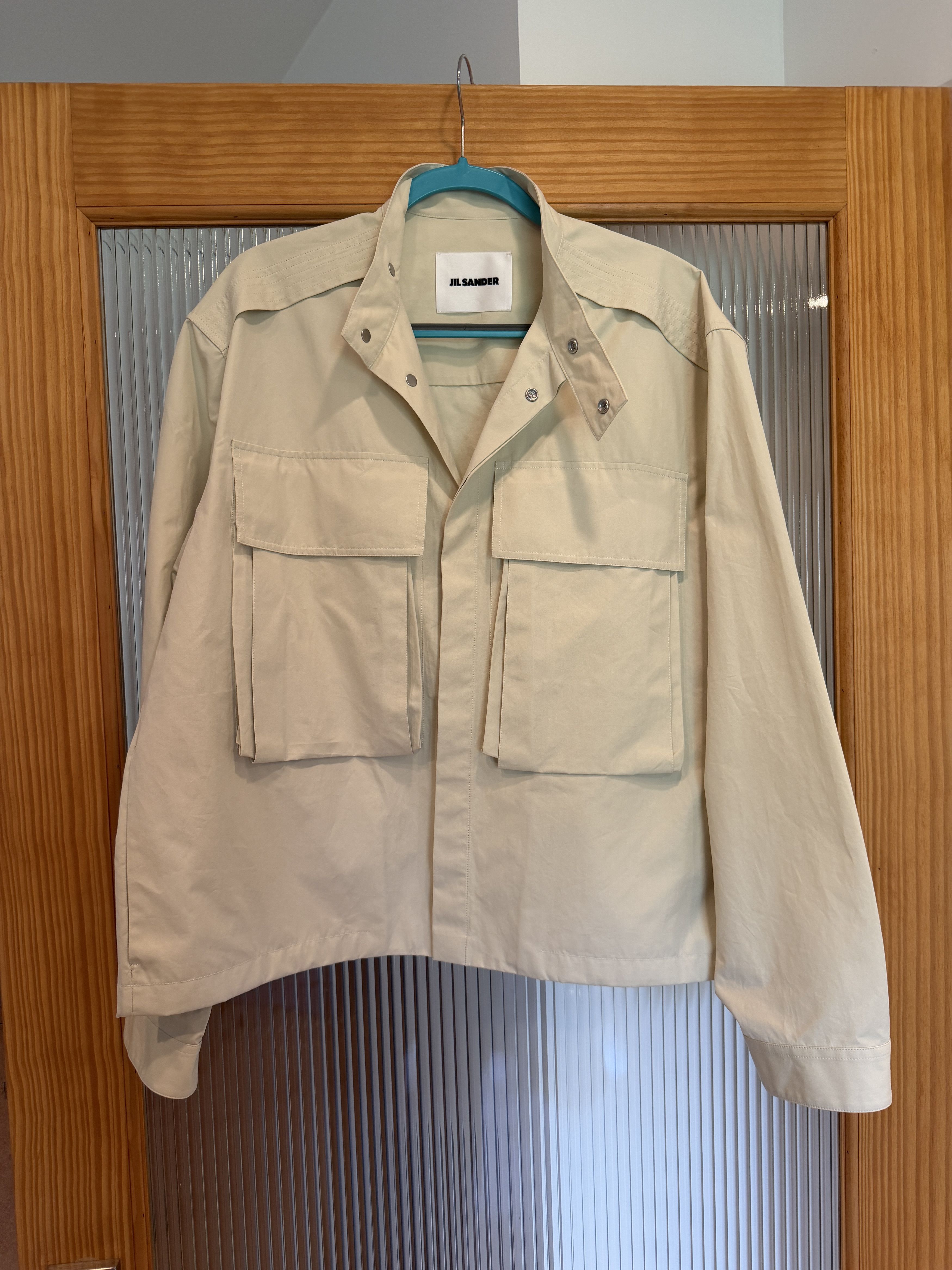 Jil Sander Long-Sleeve Cotton Jacket Size US M / EU 48-50 / 2 - 1 Thumbnail