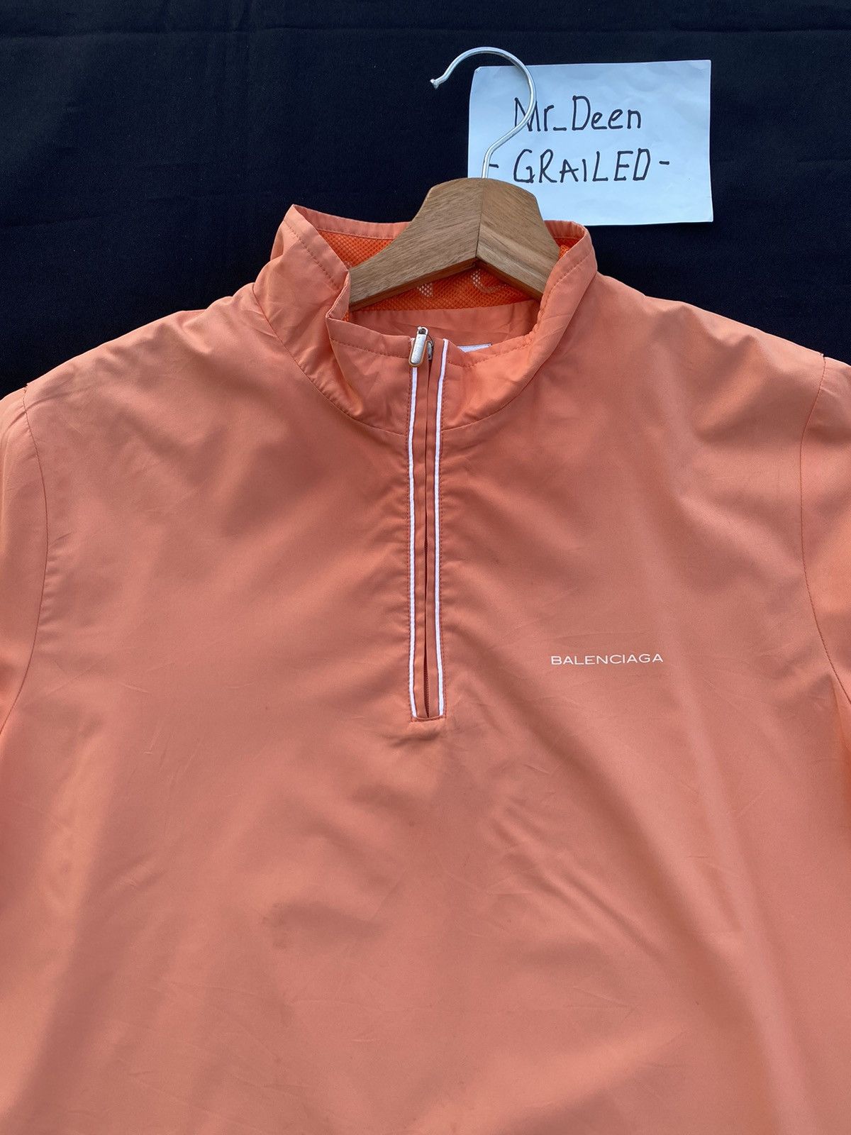 Balenciaga Rare Balenciaga Nylon Orange Outerwear Size US M / EU 48-50 / 2 - 2 Thumbnail