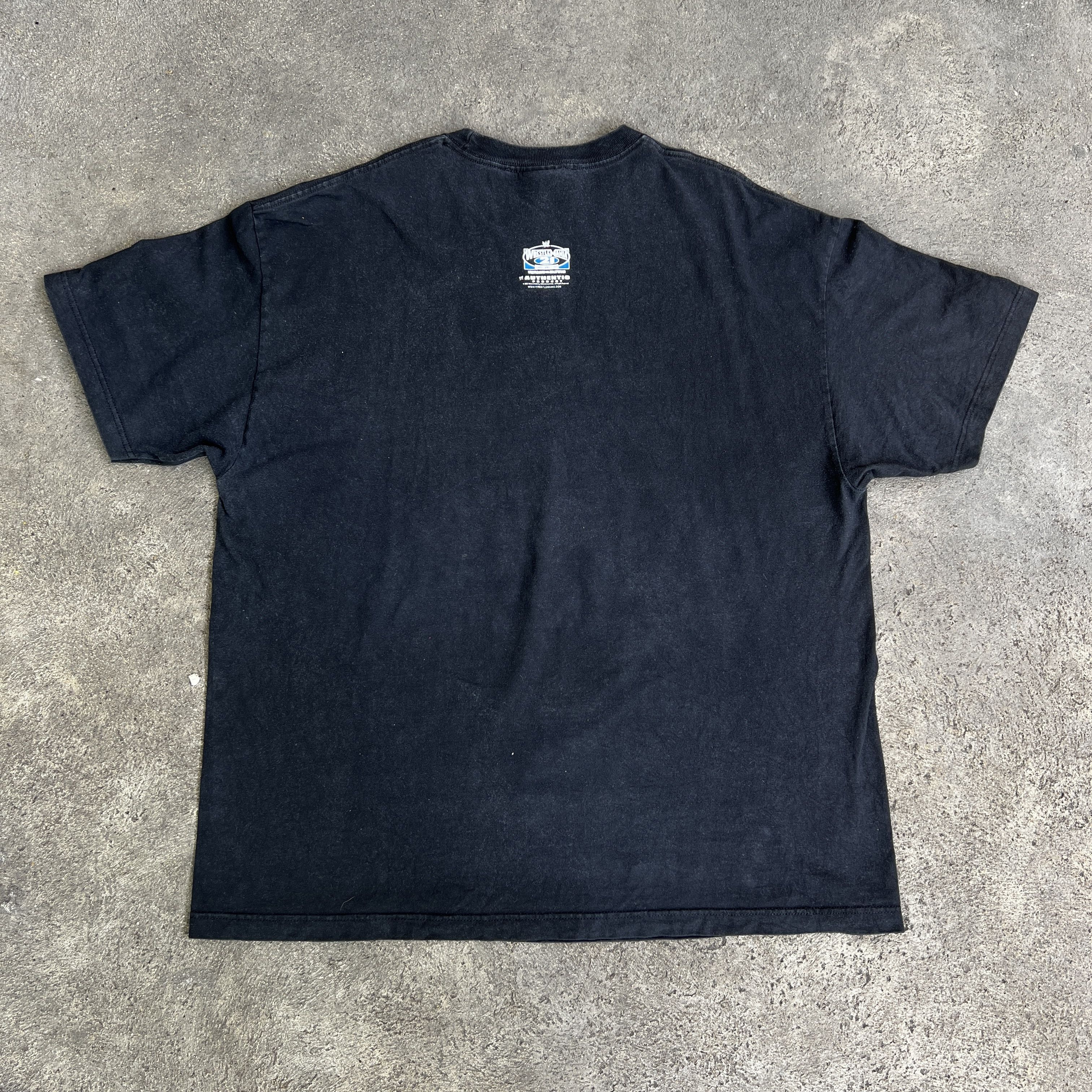 WCW/nWo × WWE × WWF Vintage WWE Smack Down Raw Wrestling Promo Tee Faded 2XL Size US XXL / EU 58 / 5 - 9 Thumbnail