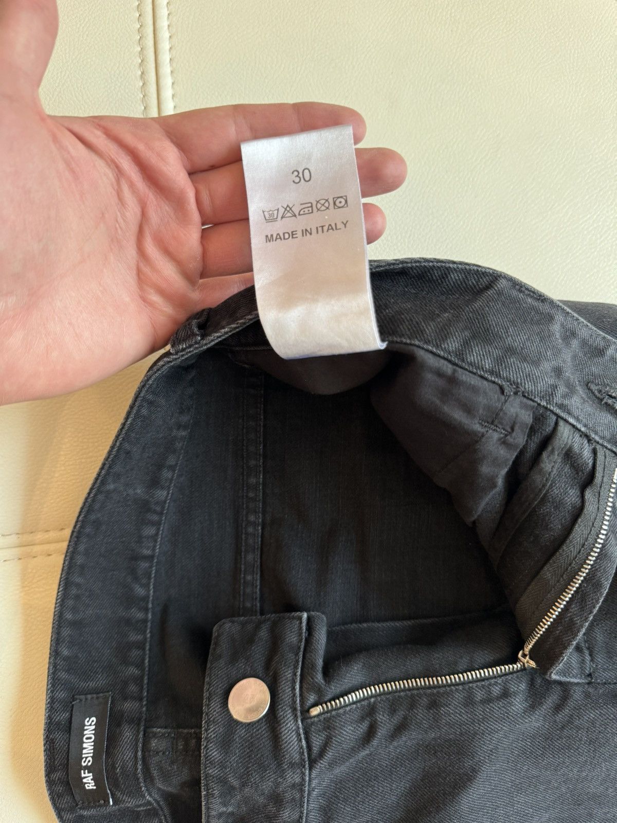 Raf Simons Raf Simons Denim “RS LOGO” Size US 30 / EU 46 - 9 Thumbnail