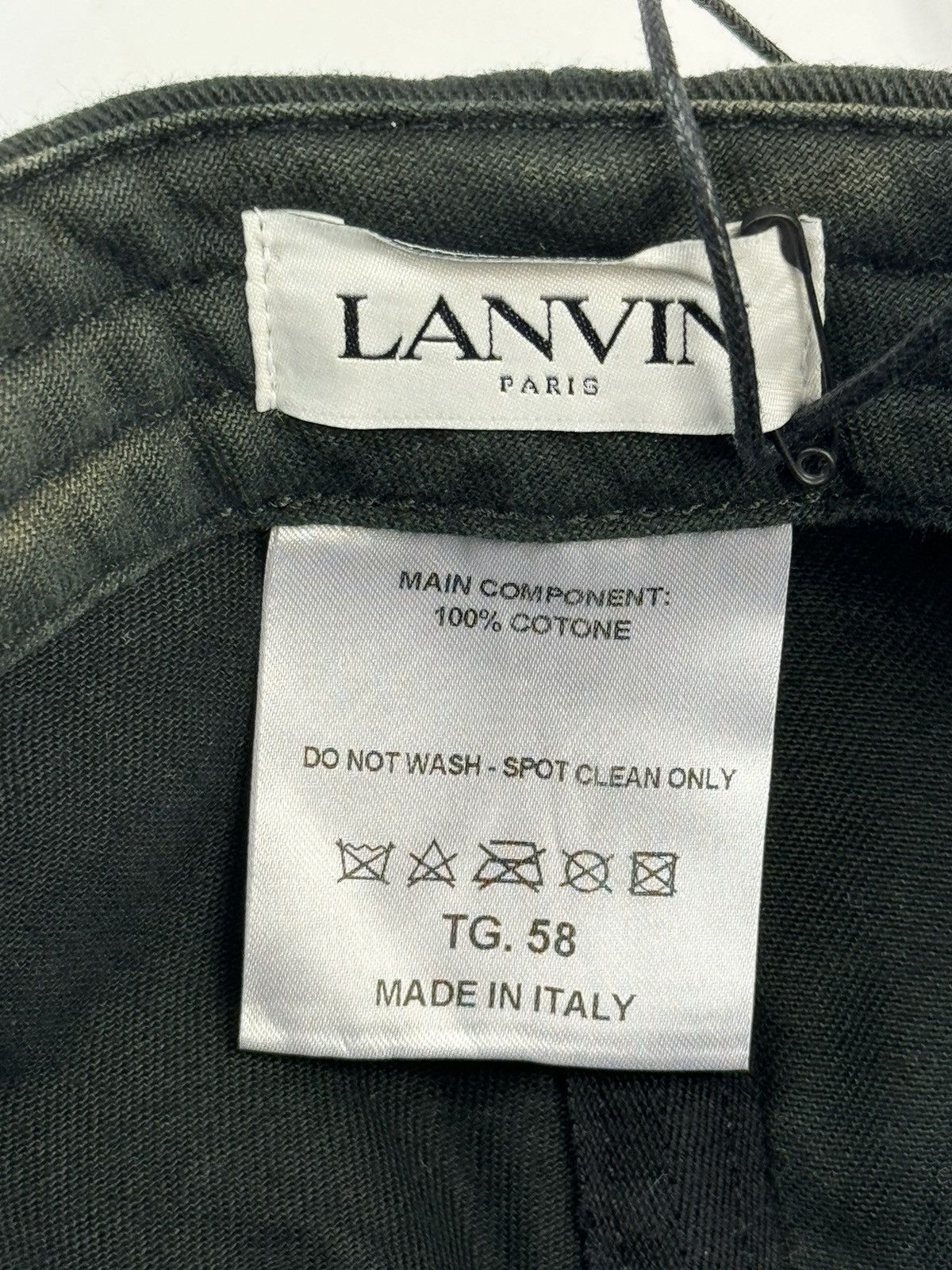 Gallery Dept. × Lanvin LOGO EMBROIDERED CAP Size ONE SIZE - 7 Thumbnail
