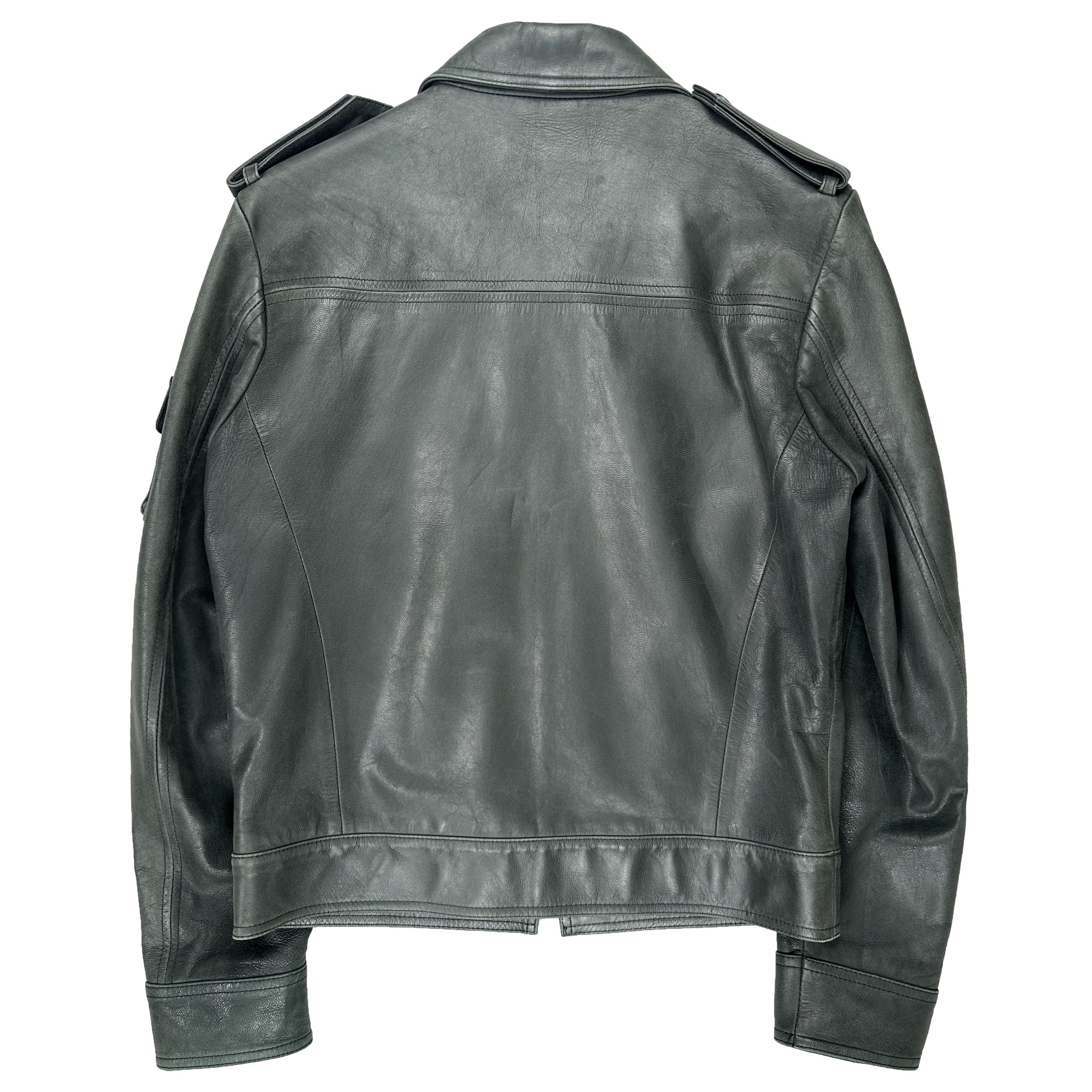 Yohji Yamamoto A.A.R Leather Jacket Size US S / EU 44-46 / 1 - 2 Thumbnail