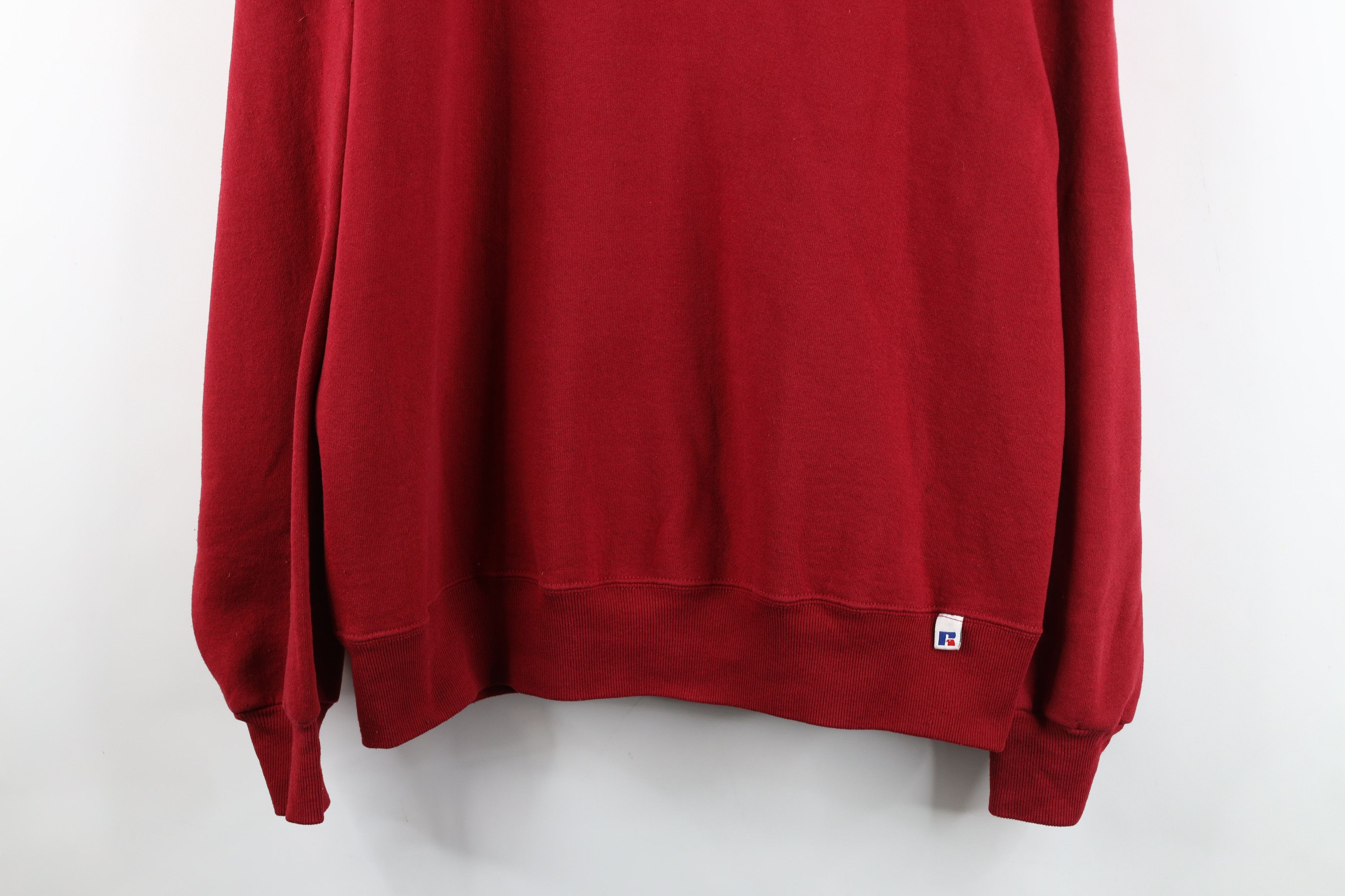 Russell Athletic Vintage 90s Russell Athletic Football Jersey Sweatshirt USA Size US XXL / EU 58 / 5 - 3 Thumbnail