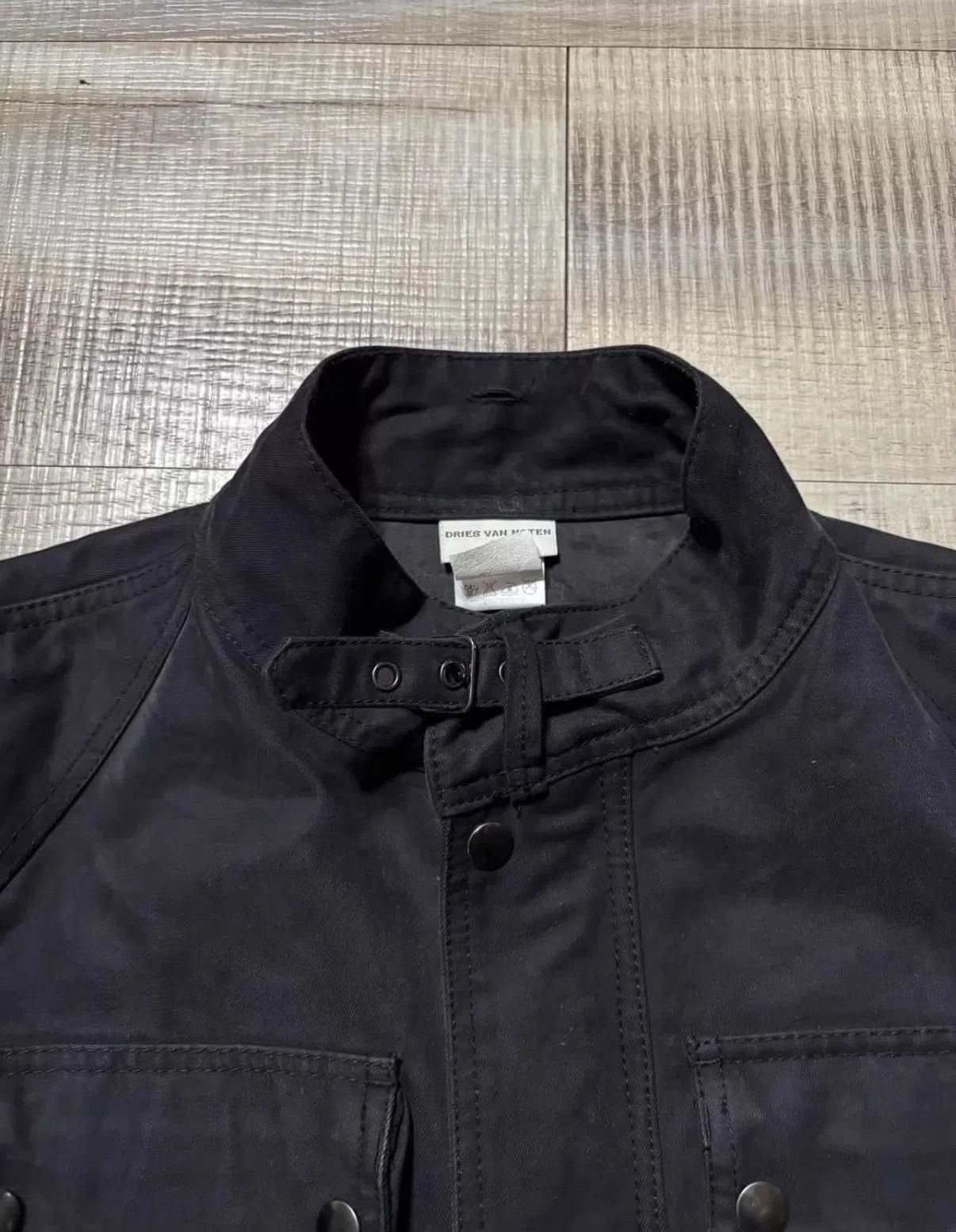 Dries Van Noten Black Utility Jacket with Multiple Pockets - Size S. Size US S / EU 44-46 / 1 - 3 Thumbnail