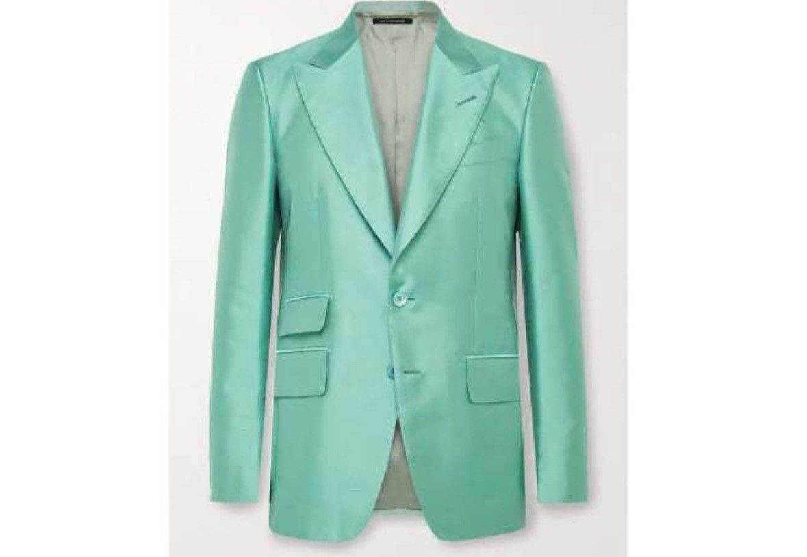 Tom Ford o1sndg0226 Blazer in Mint Green Size US L / EU 52-54 / 3 - 1 Preview