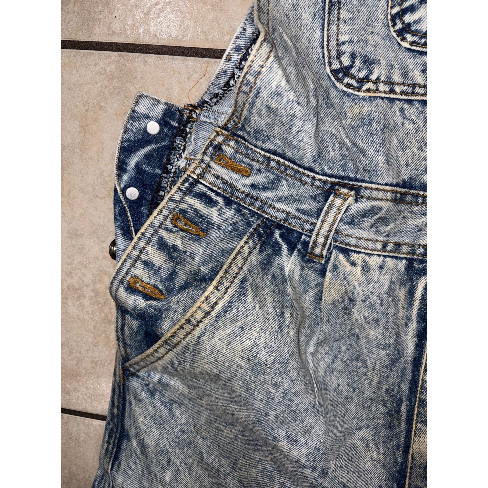 Other Vintage paco jeans overalls acid wash 90s denim. Inseam 32 Size US 32 / EU 48 - 4 Thumbnail