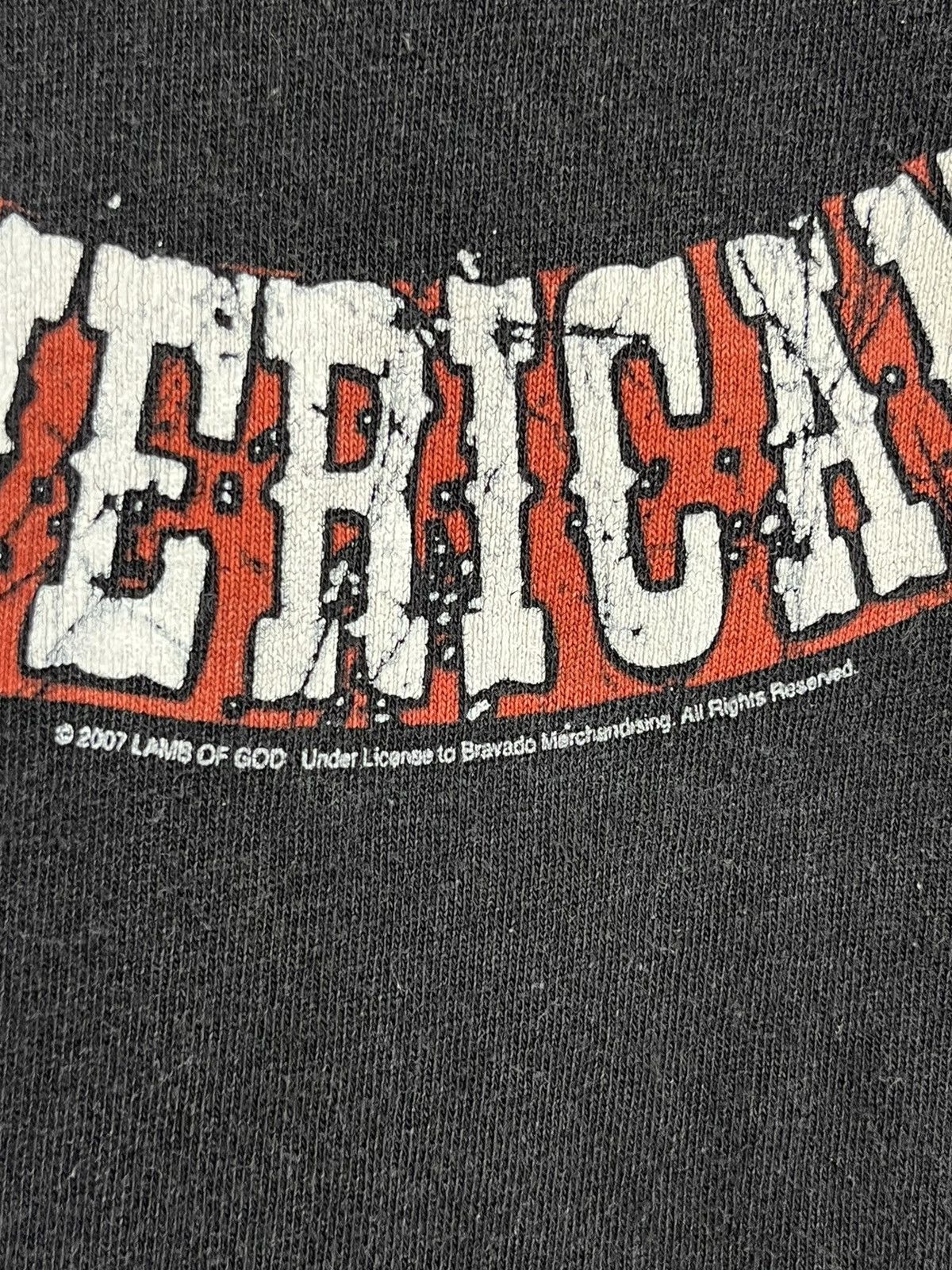 Band Tees VINTAGE Y2K LAMB OF GOD 2007 CUSTOM SLEEVE T SHIRT Size US M / EU 48-50 / 2 - 4 Thumbnail