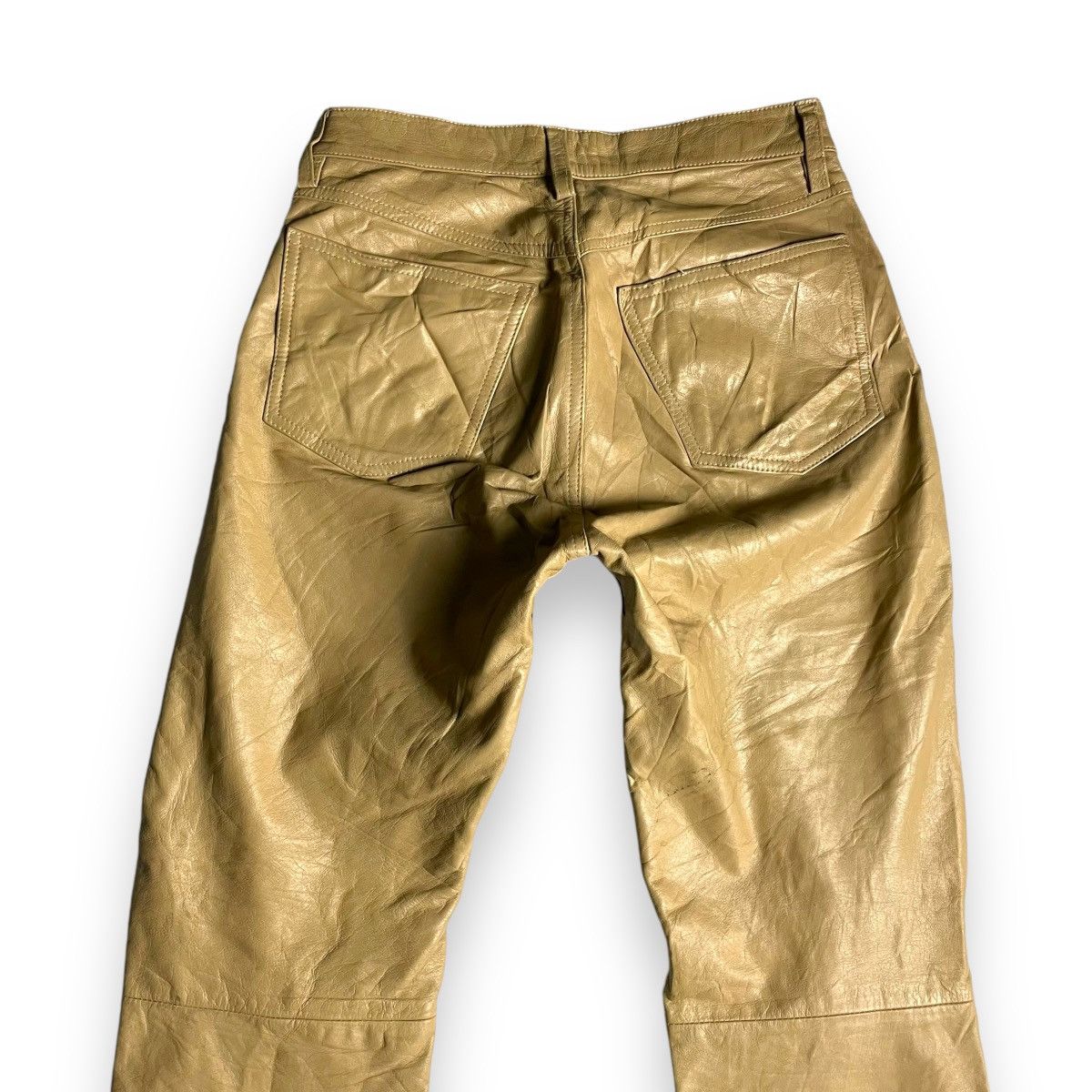 Genuine Leather VINTAGE JOHN BULL GENUINE LEATHER PANTS Size US 28 / EU 44 - 6 Thumbnail