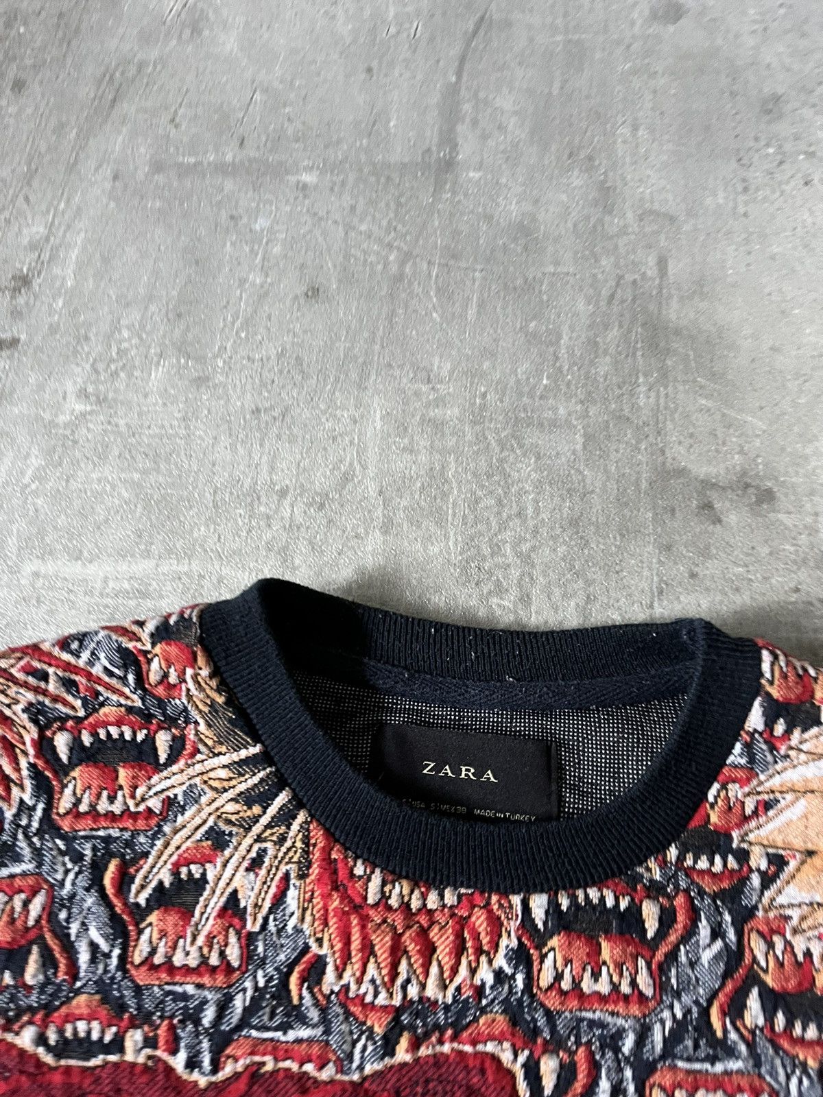 Zara ZARA man multicolor animal print all over sweatshirt Size US S / EU 44-46 / 1 - 8 Thumbnail