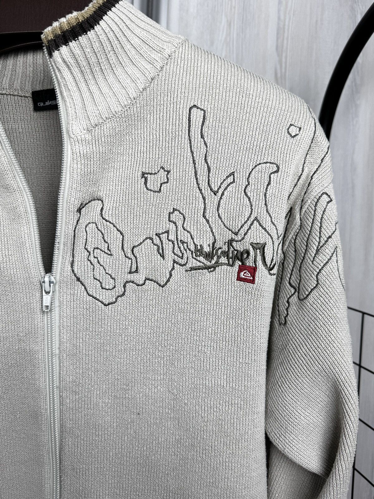Quiksilver Quiksilver Boketto full-zip sweater cotton acrylic blend Size US M / EU 48-50 / 2 - 9 Thumbnail