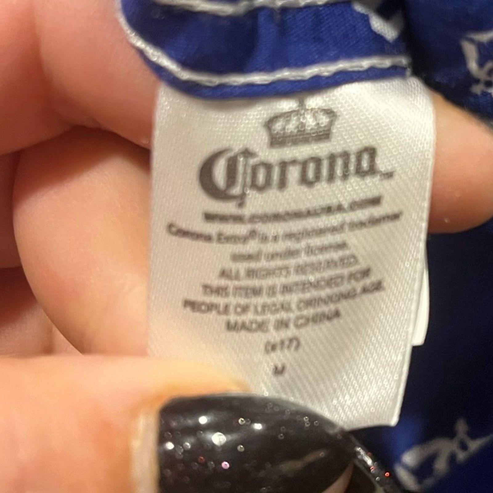 Other Corona Extra All Over Button-Down Shirt Short Sleeve M Size US M / EU 48-50 / 2 - 2 Thumbnail