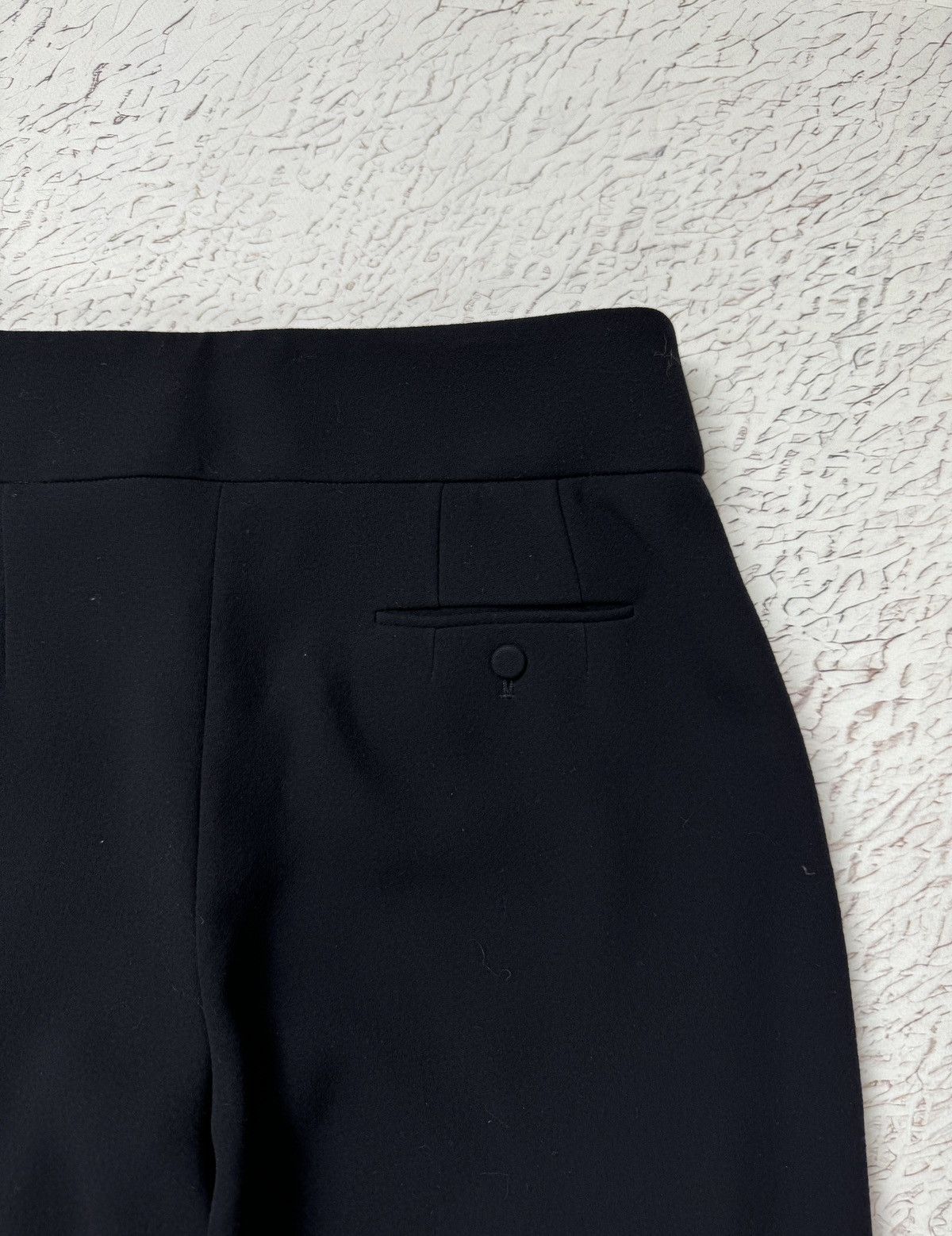 Jil Sander Jil Sander navy blue wool classic dress pant old money style Size 25" / US 0 / IT 36 - 13 Thumbnail