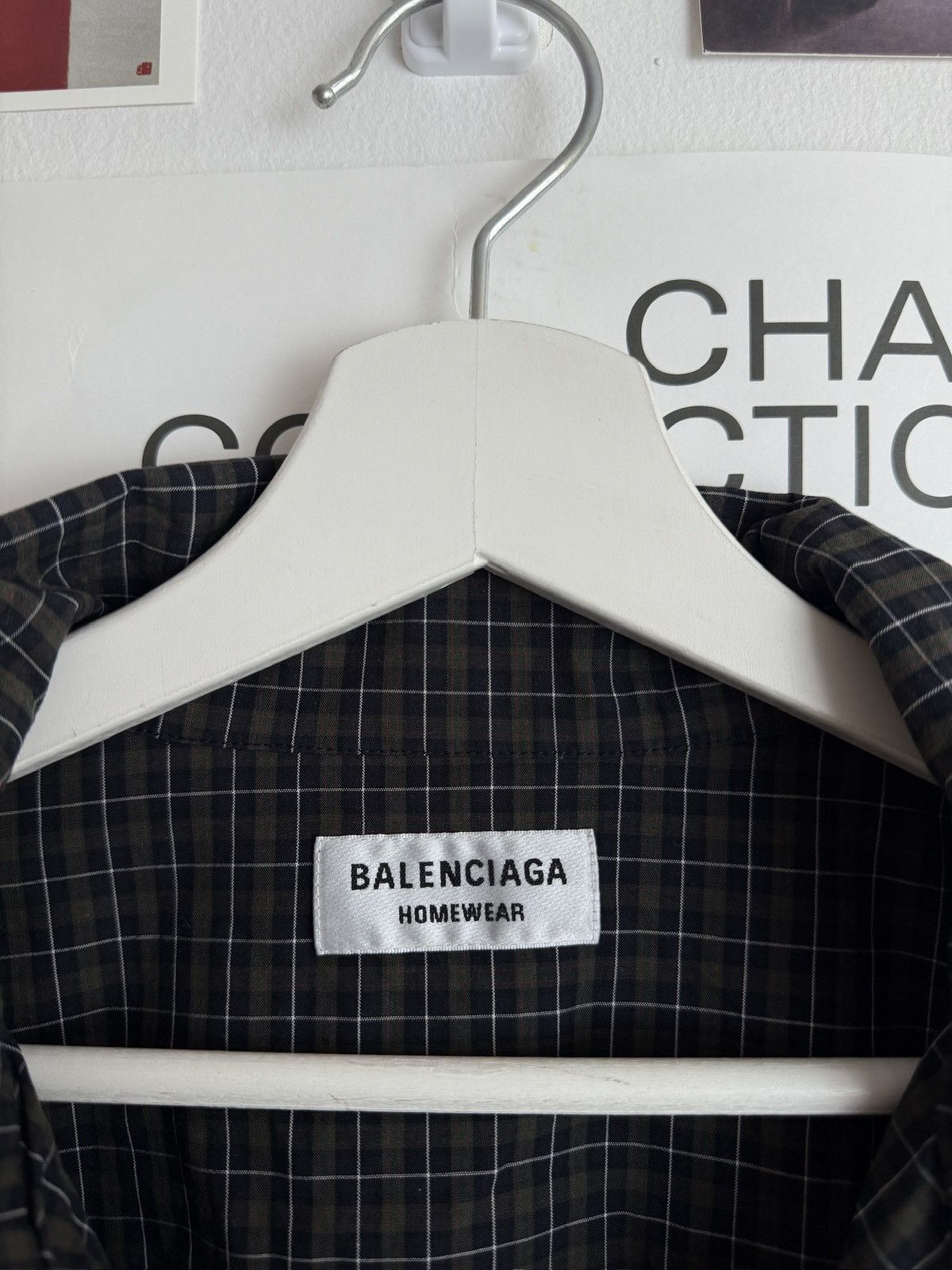 Balenciaga × Designer Balenciaga resort baggy tartan shirt XL archive opium luxury Size US XL / EU 56 / 4 - 4 Thumbnail