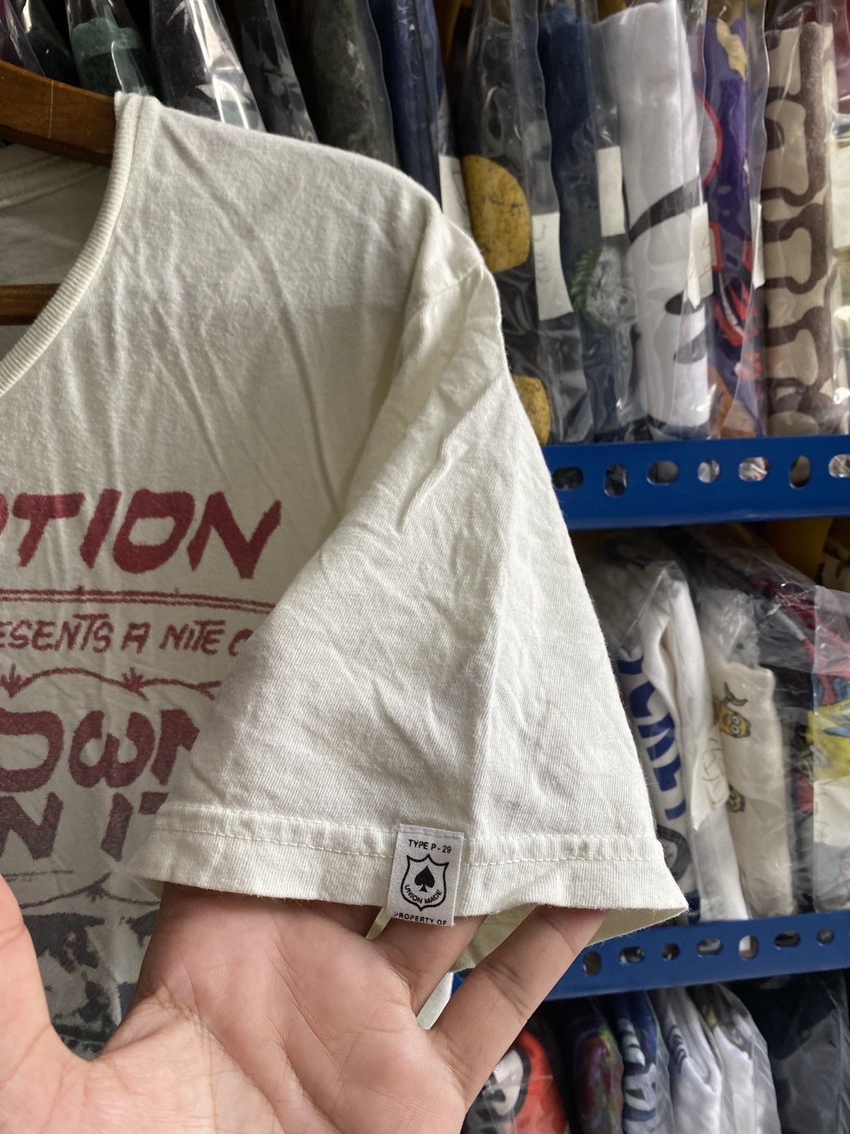 Japanese Brand 219295 DISTRICT TSHIRT Size US S / EU 44-46 / 1 - 4 Thumbnail