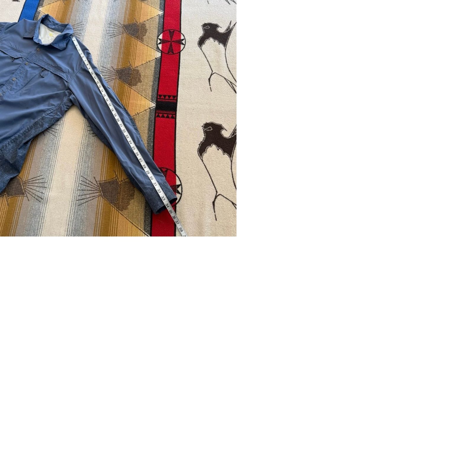 Mountain Hardwear Mountain Hardwear Shirt Mens L Blue Fishing Vented Long Sleeve Quick Dry Size US L / EU 52-54 / 3 - 9 Thumbnail