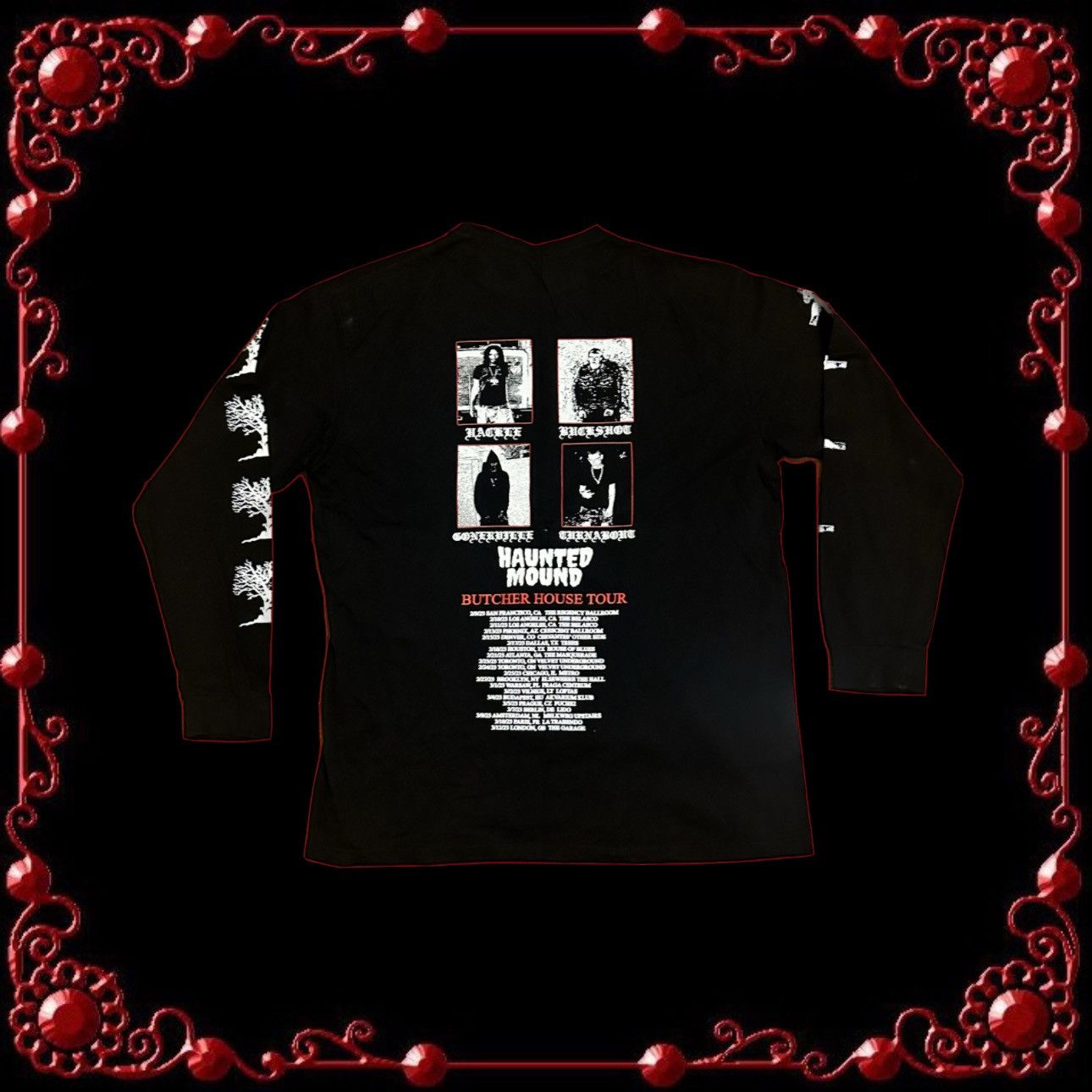 Band Tees sematary 2023 tour longsleeve Size US L / EU 52-54 / 3 - 2 Thumbnail