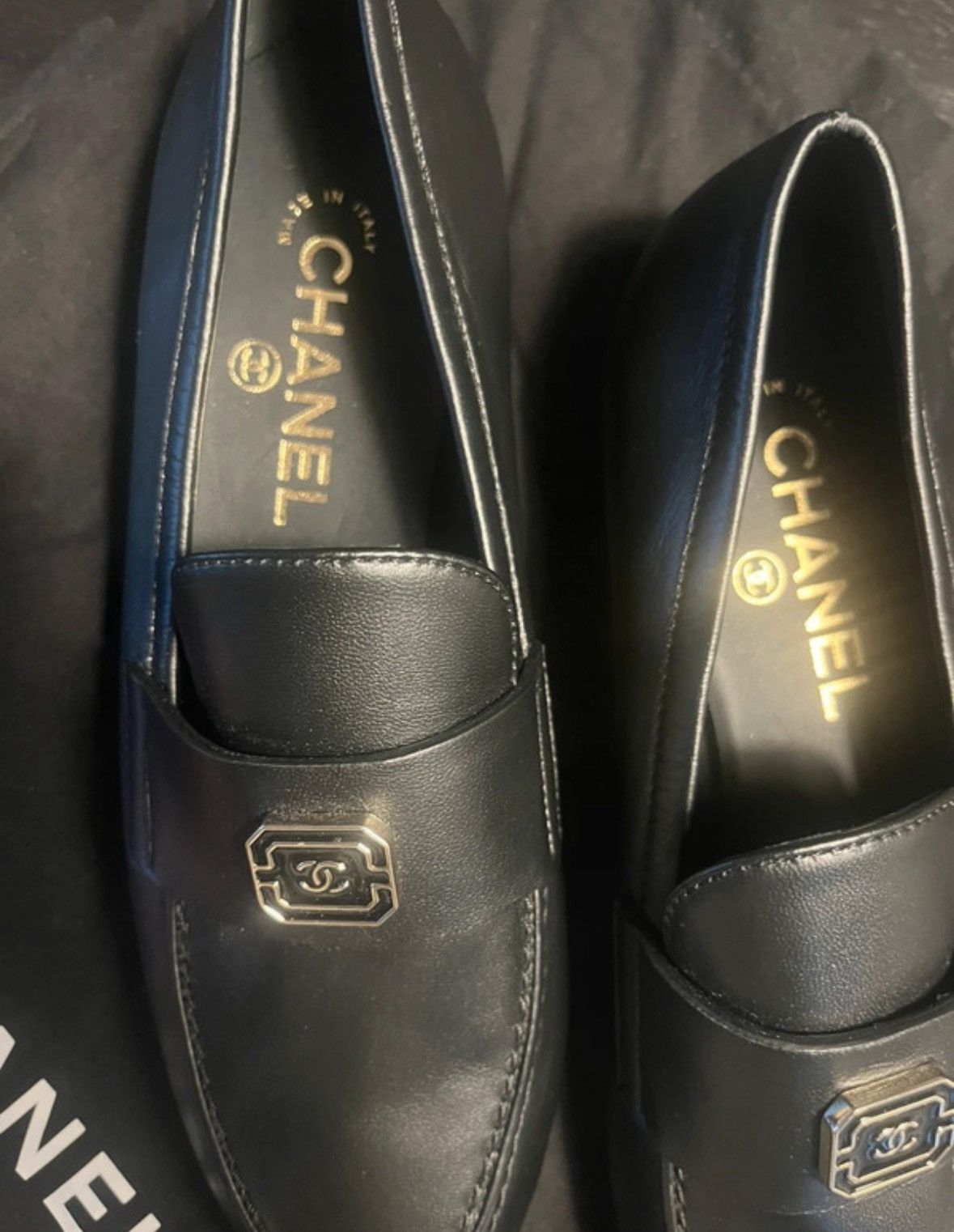 Chanel Chanel Loafers – Black Quilted Leather – Size EU 38 / US 7.5 Size US 7 / IT 37 - 8 Thumbnail