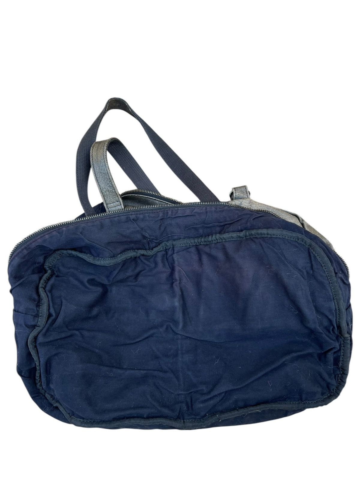 Japanese Brand Butler Verner Sails Japan Distressed Patina Leather Bag Size ONE SIZE - 20 Thumbnail