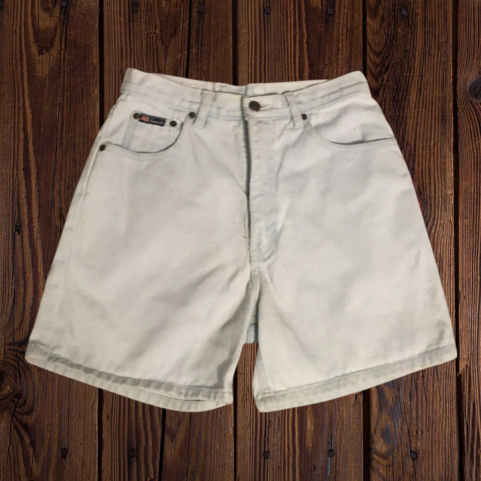 Route 66 VINTAGE Route 66 Denim Jean Shorts High Waisted Light 31" Size 31" - 1 Thumbnail