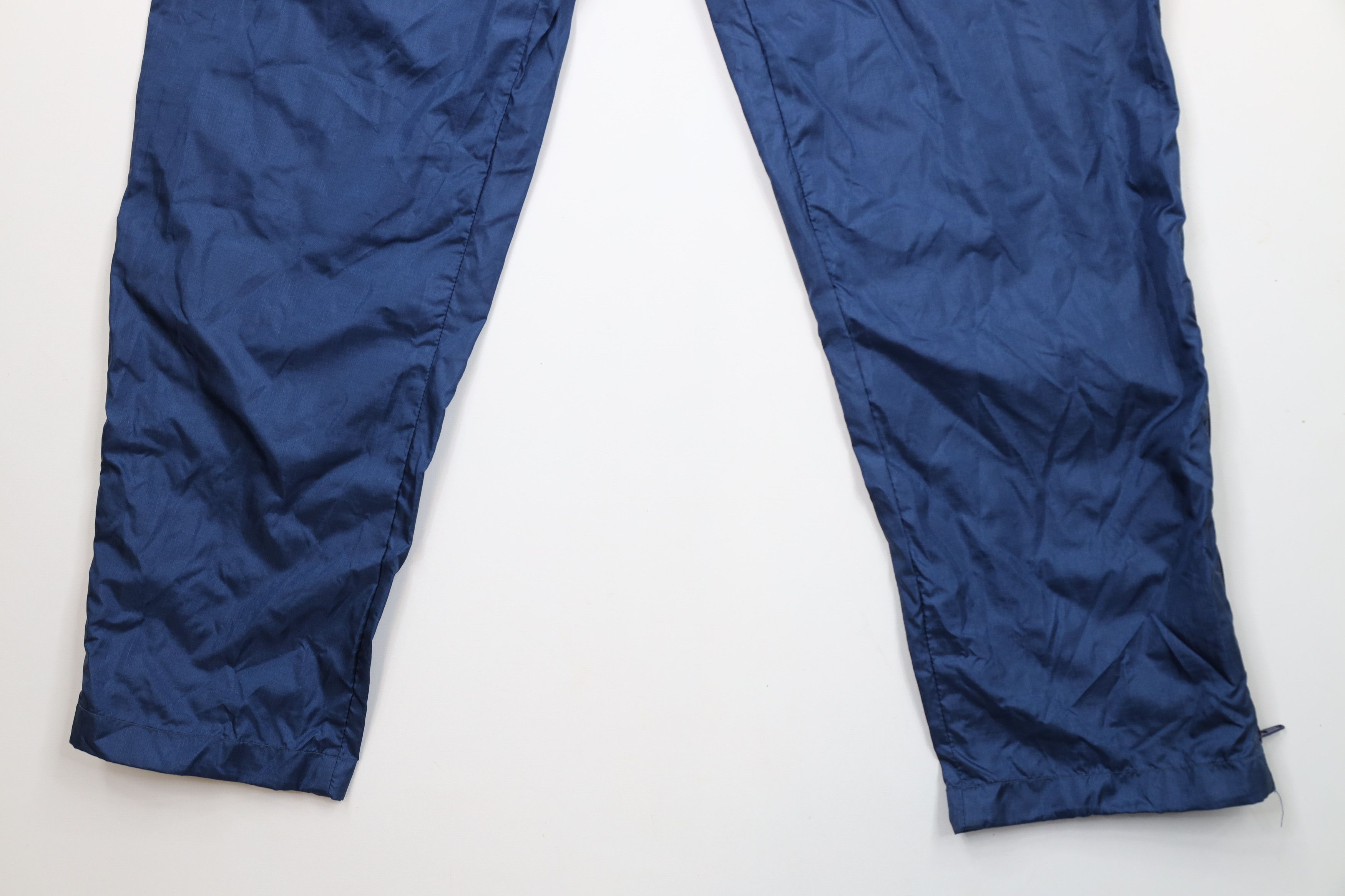 Eddie Bauer × Vintage Vintage 90s Eddie Bauer Windbreaker Rain Pants Navy Blue Size US 32 / EU 48 - 4 Thumbnail