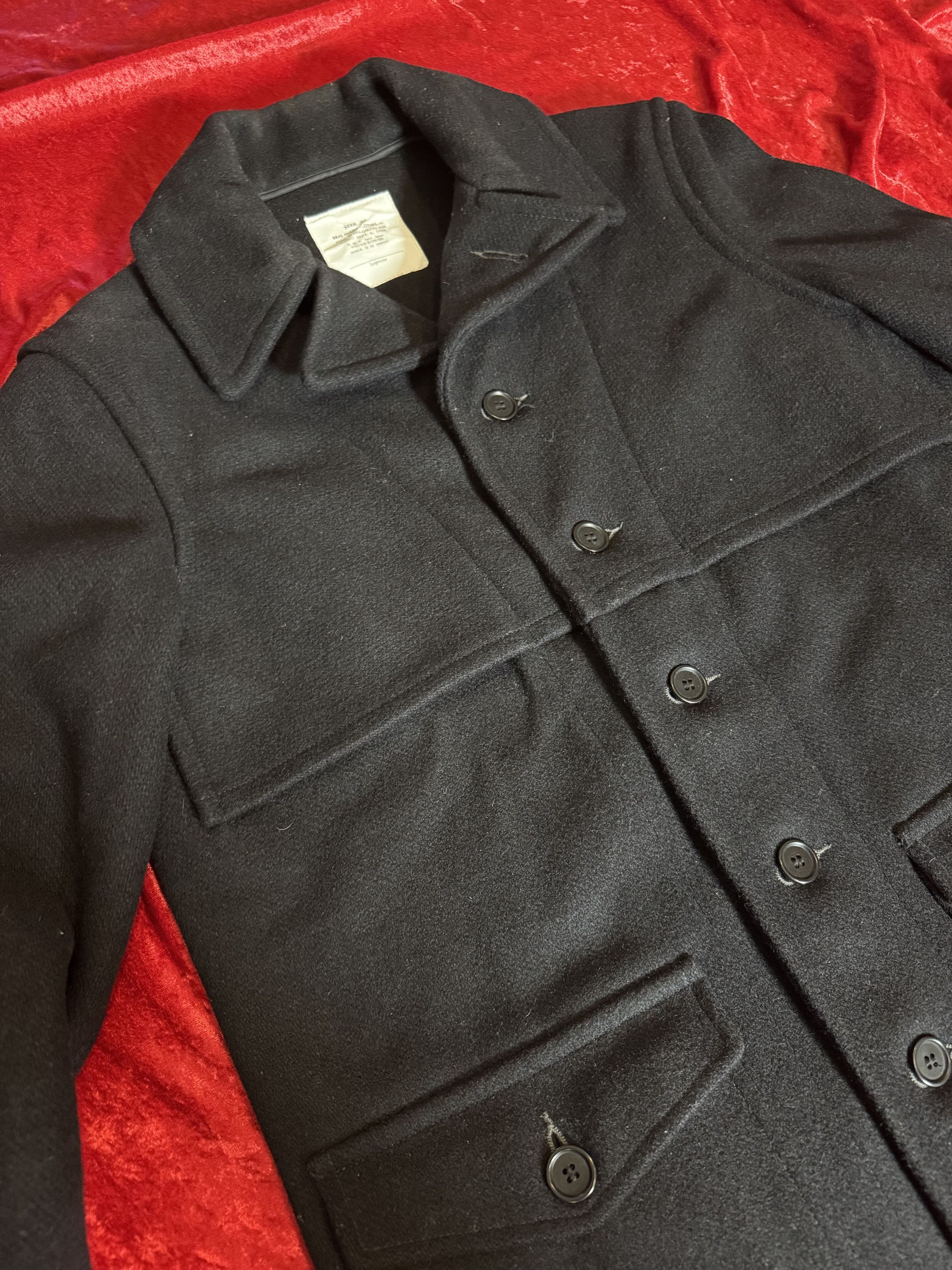 The Real McCoy's The Real McCoy's MJ16106 U.S.Army Wool Mackinaw Size US M / EU 48-50 / 2 - 7 Thumbnail