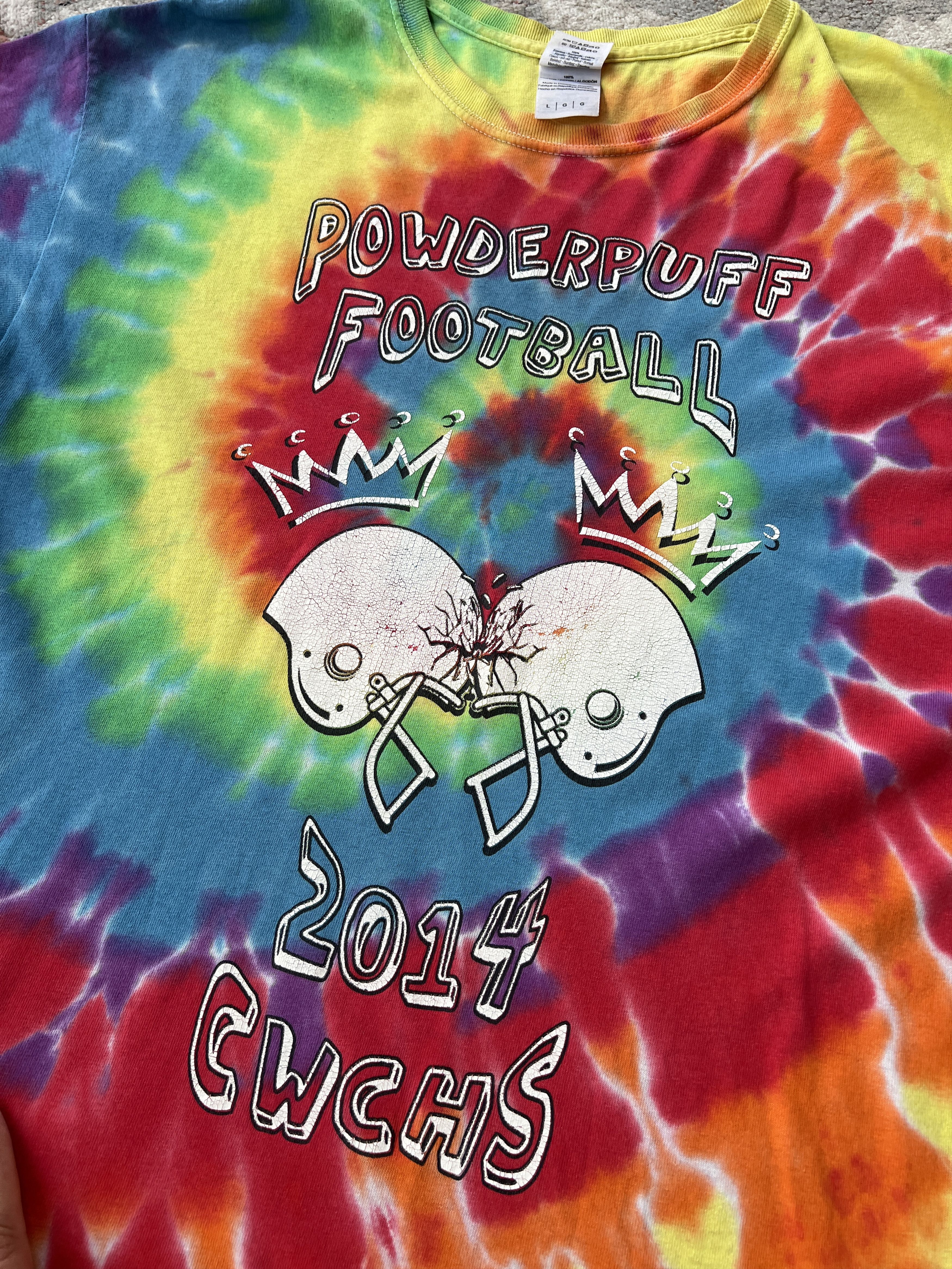 Gildan Powderpuff Football 2014 CWCHS Mufasa 16 Size US L / EU 52-54 / 3 - 9 Thumbnail