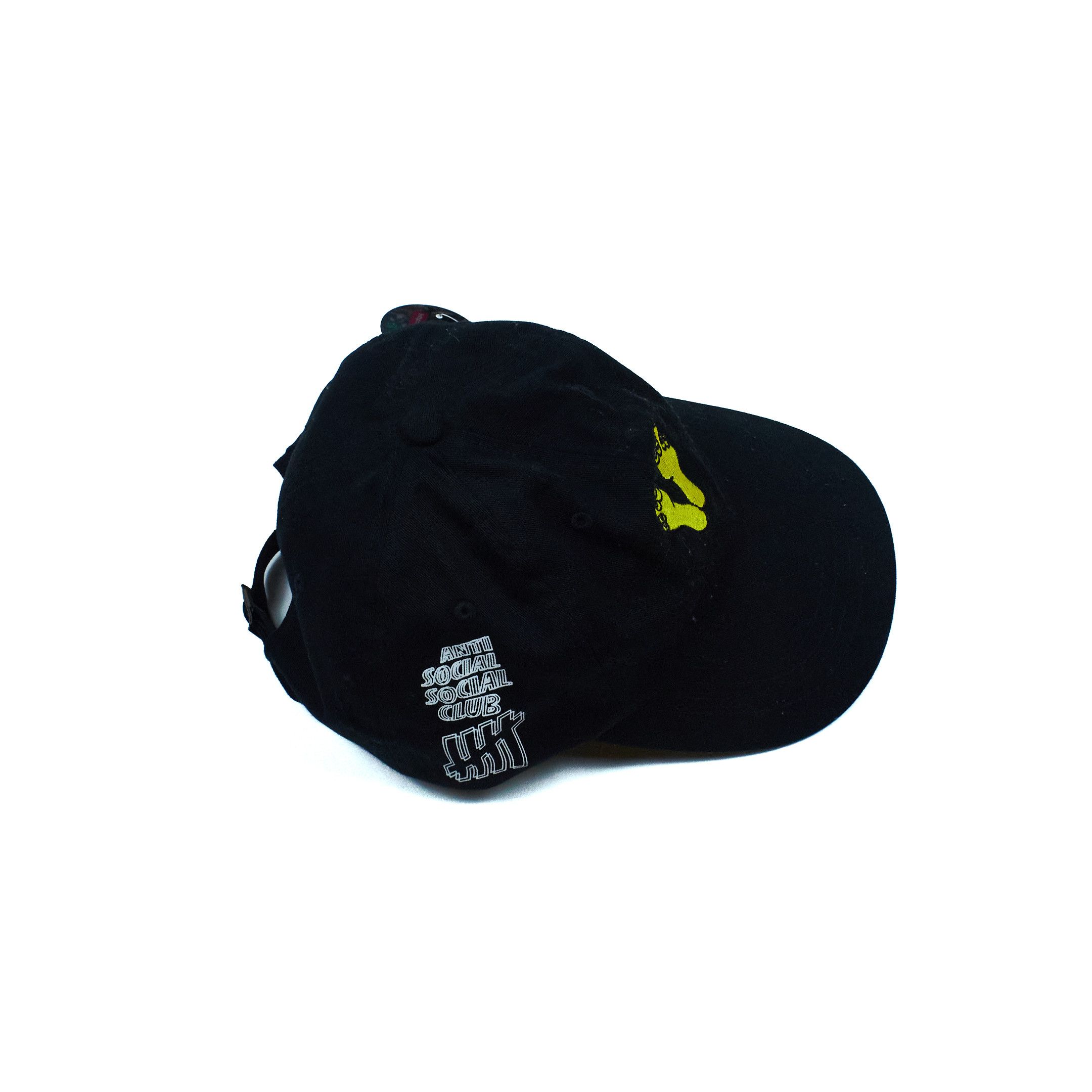 Anti Social Social Club × Undefeated Black Cap Size ONE SIZE - 1 Thumbnail