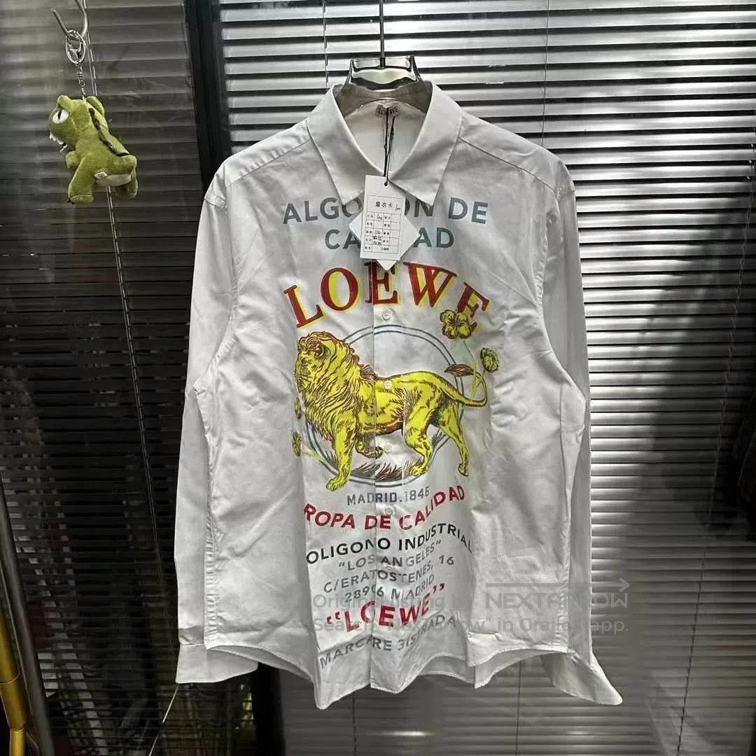 Loewe Lion Logo Shirt Size 4.