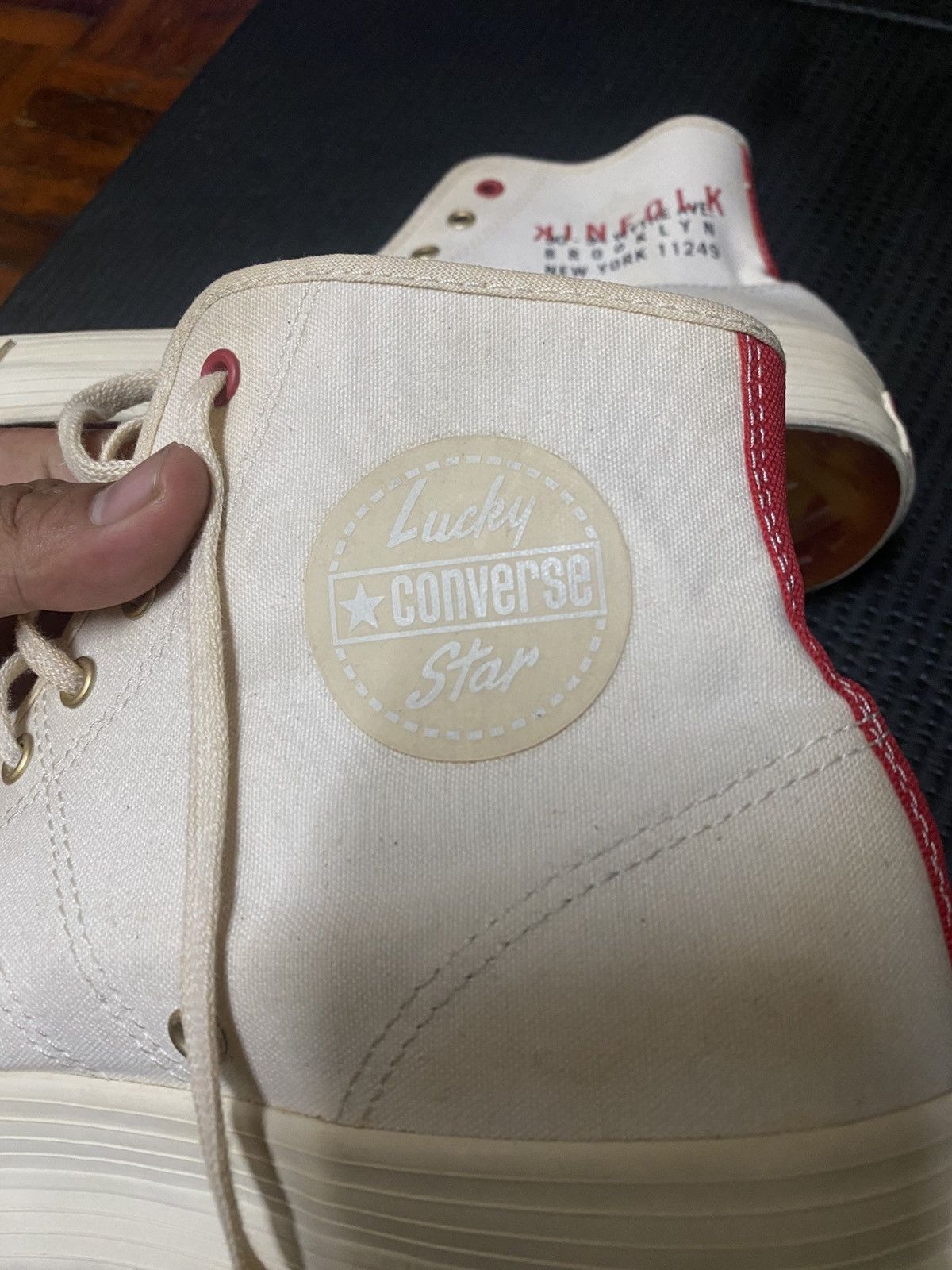 Kinfolk Converse x Kinfolk Brooklyn “Lucky Star” Hi-Top Size US 9 / EU 42 - 3 Thumbnail