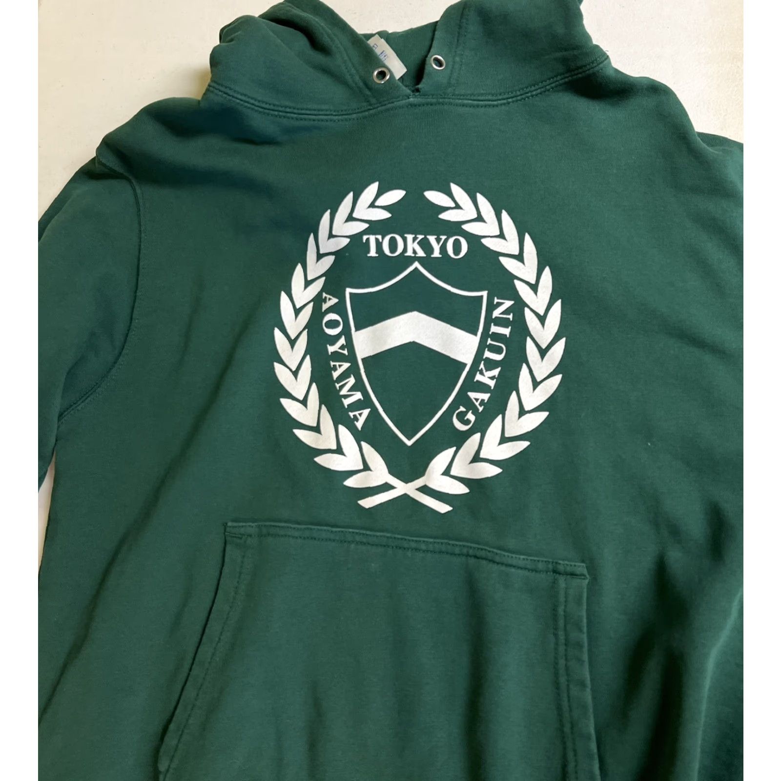 Vintage United Tokyo Hoodie Sweatshirt Pullover M Green Men Medium Pullover University Size US M / EU 48-50 / 2 - 6 Thumbnail