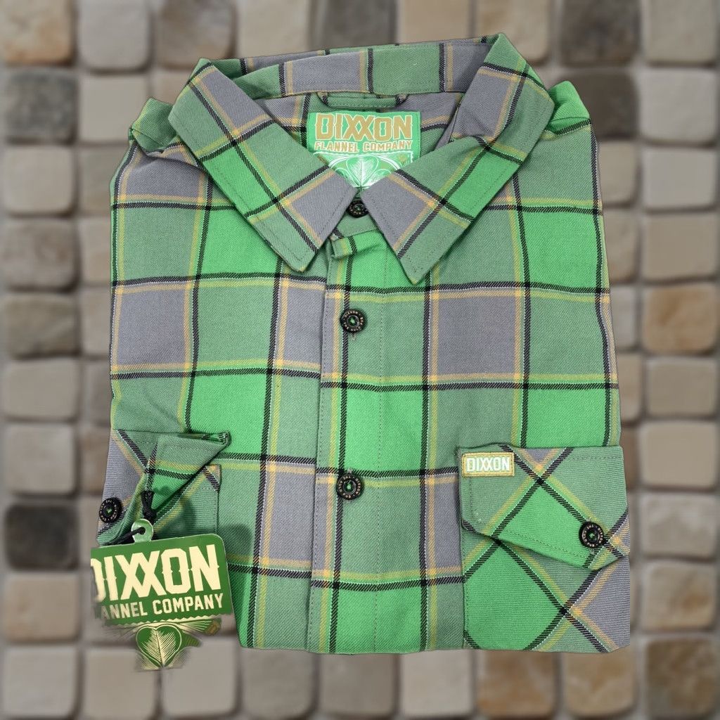 Vintage Dixxon Flannel Company Shirt Men 4XL Green Auld Pub Button Long Sleeve Plaid Regular Size Size US XXL / EU 58 / 5 - 1 Thumbnail