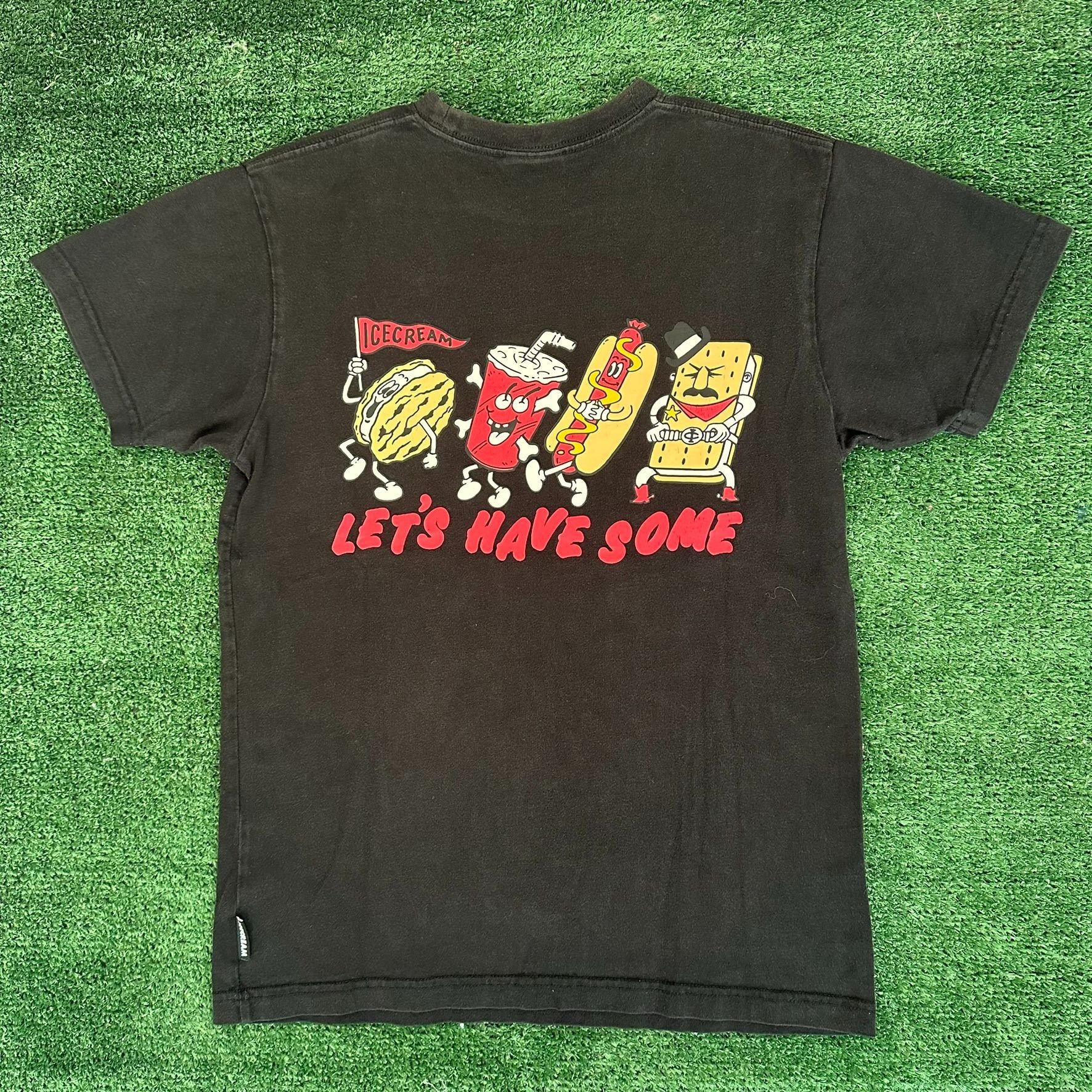 Icecream Icecream Summer Heat T-Shirt Black S Skate Streetwear BBC Ph Size US S / EU 44-46 / 1 - 4 Thumbnail