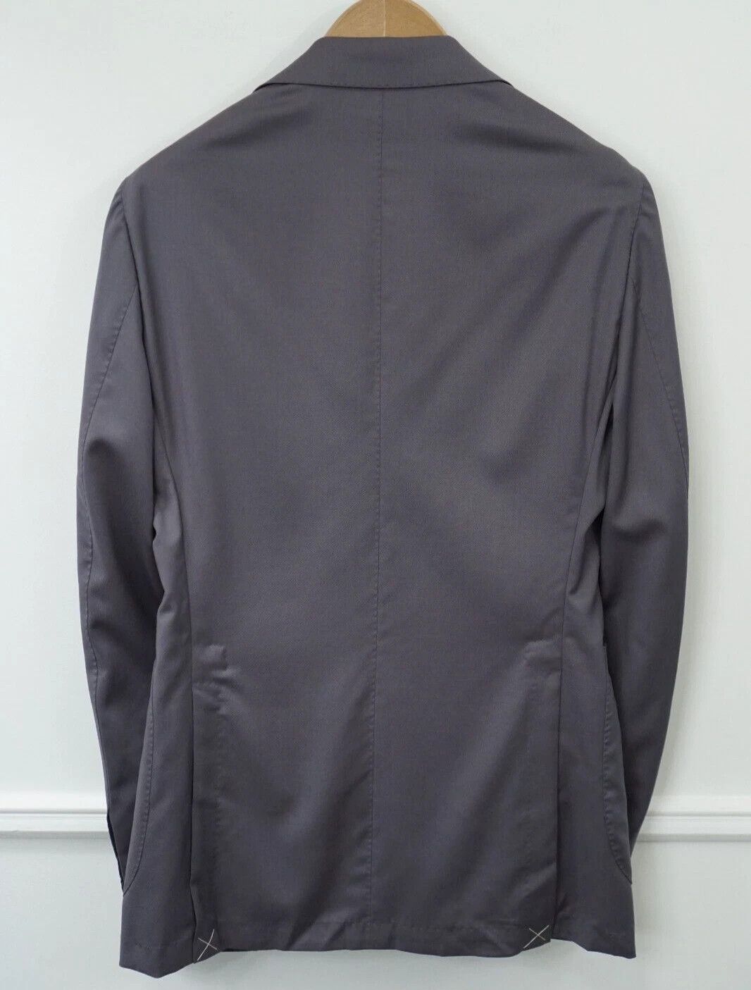 Suitsupply Men Suitsupply Blazer La Spalla Purple Vitale Barberi US36L Size 36R - 2 Thumbnail