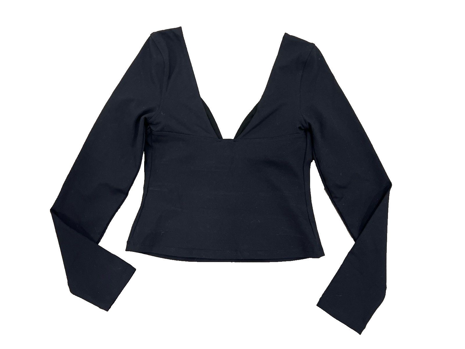 Free People Free People Duo Corset Long Sleeve Top Black ( S ) Size S / US 4 / IT 40 - 4 Thumbnail