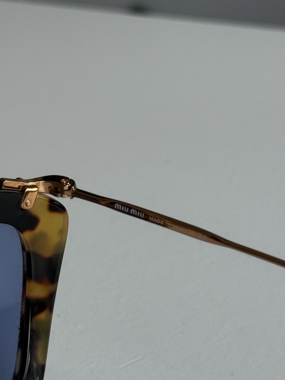 Miu Miu Miu Miu leopard oversized sunglasses designer luxury trend Size ONE SIZE - 7 Thumbnail