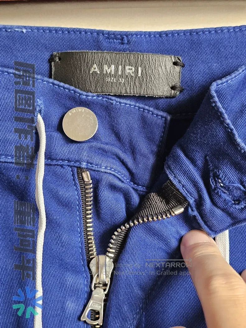 Amiri Amiri Size 33 Strap multi-pocket overalls Size US 33 - 4 Thumbnail