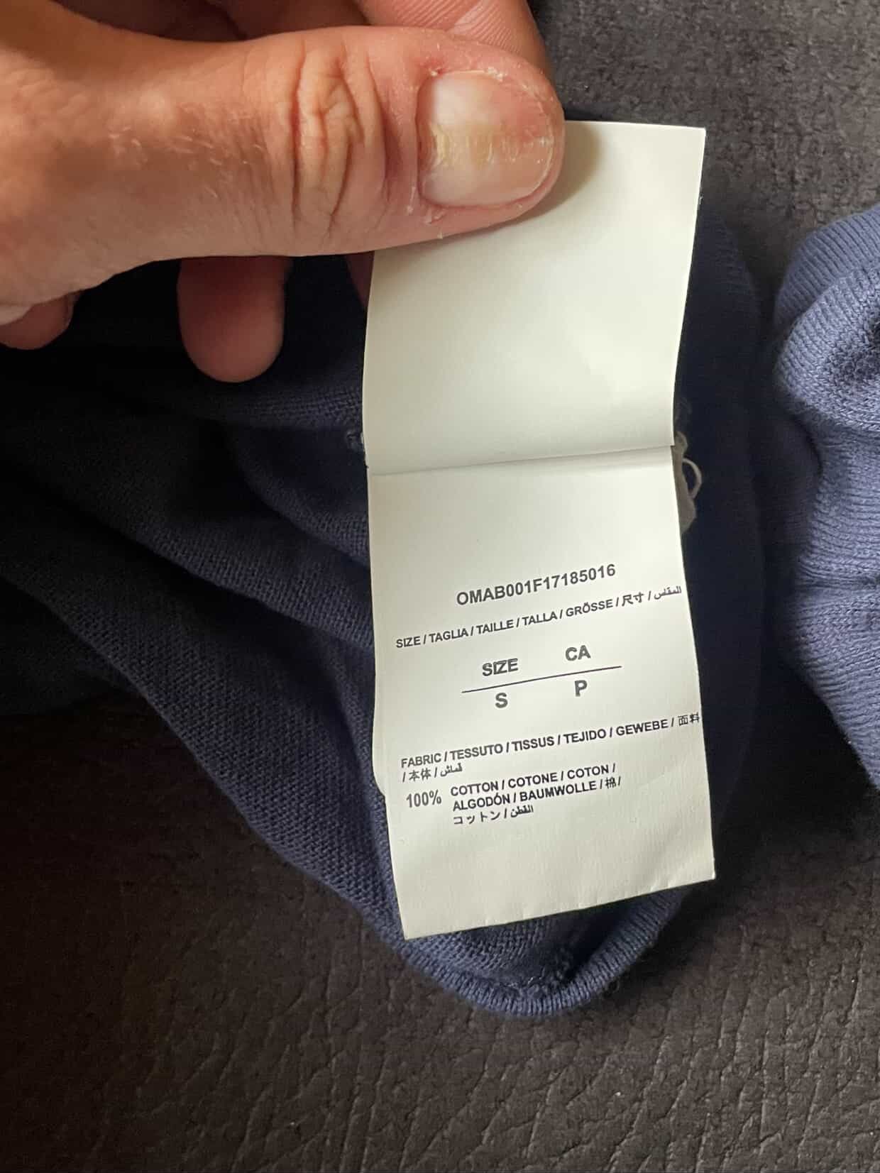 Off-White Off White Caravaggio Long Sleeve Size US S / EU 44-46 / 1 - 3 Thumbnail