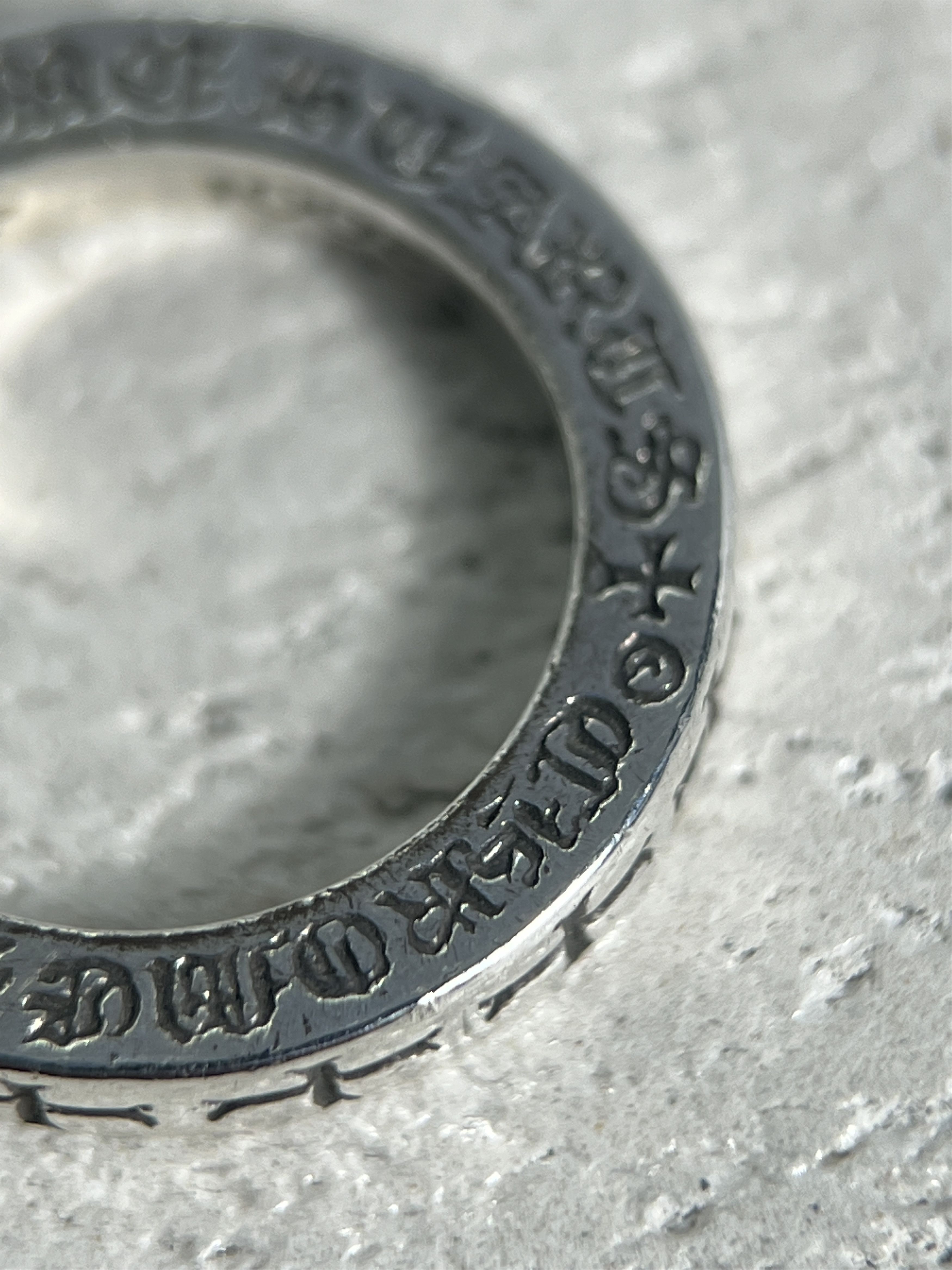 Chrome Hearts Chrome Hearts Spacer Ring Silver 2001 US4 47MM Size ONE SIZE - 10 Thumbnail