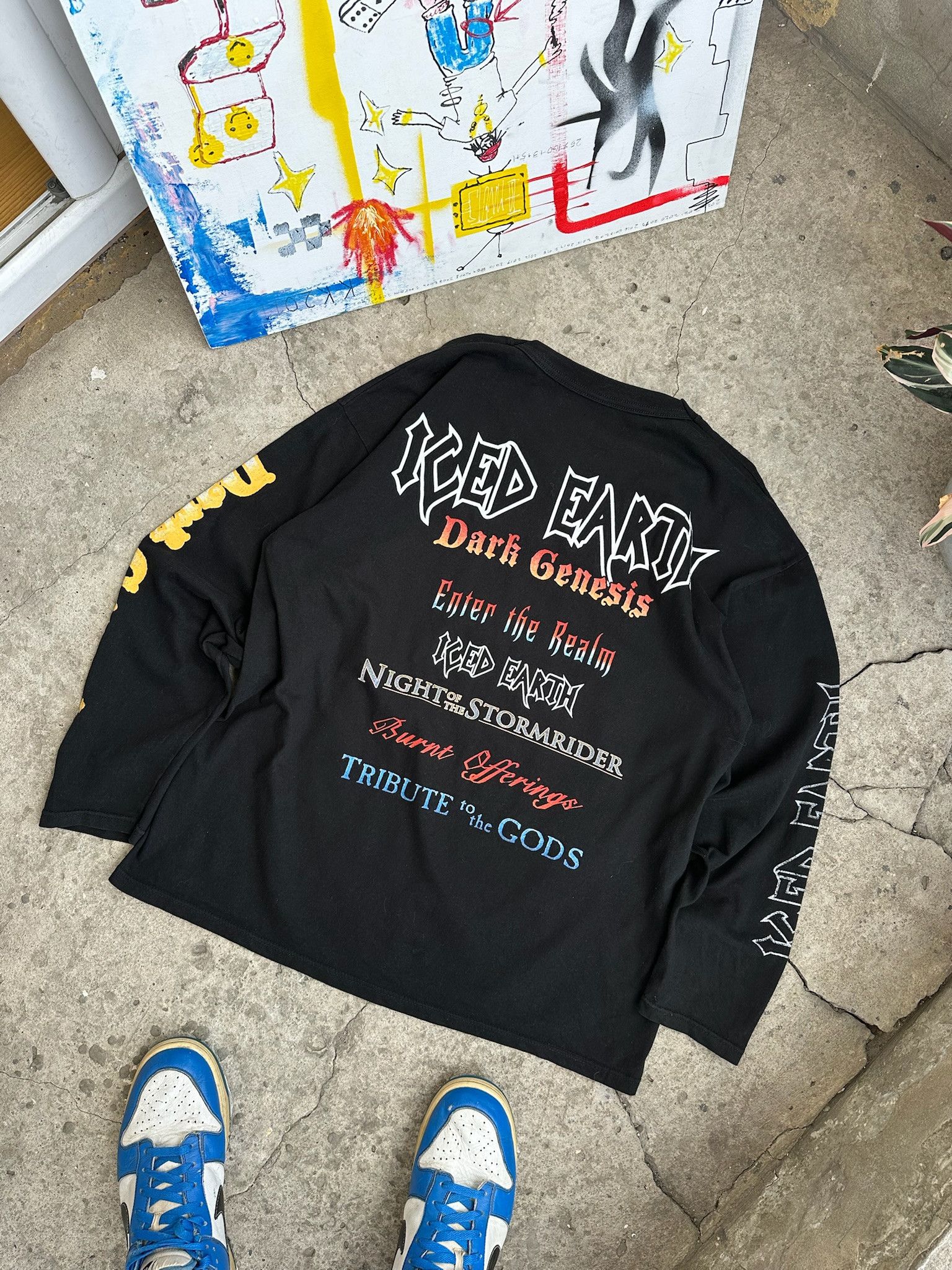 Band Tees Vintage Iced Earth Horror Rock Band Tee longsleeve Size US L / EU 52-54 / 3 - 7 Thumbnail