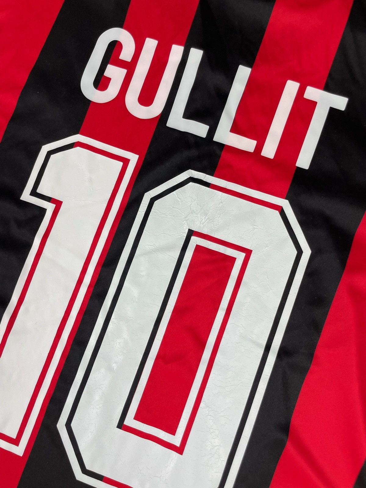 Vintage Vintage retro tee AC Milan size M 10 Gullit Size US M / EU 48-50 / 2 - 7 Thumbnail